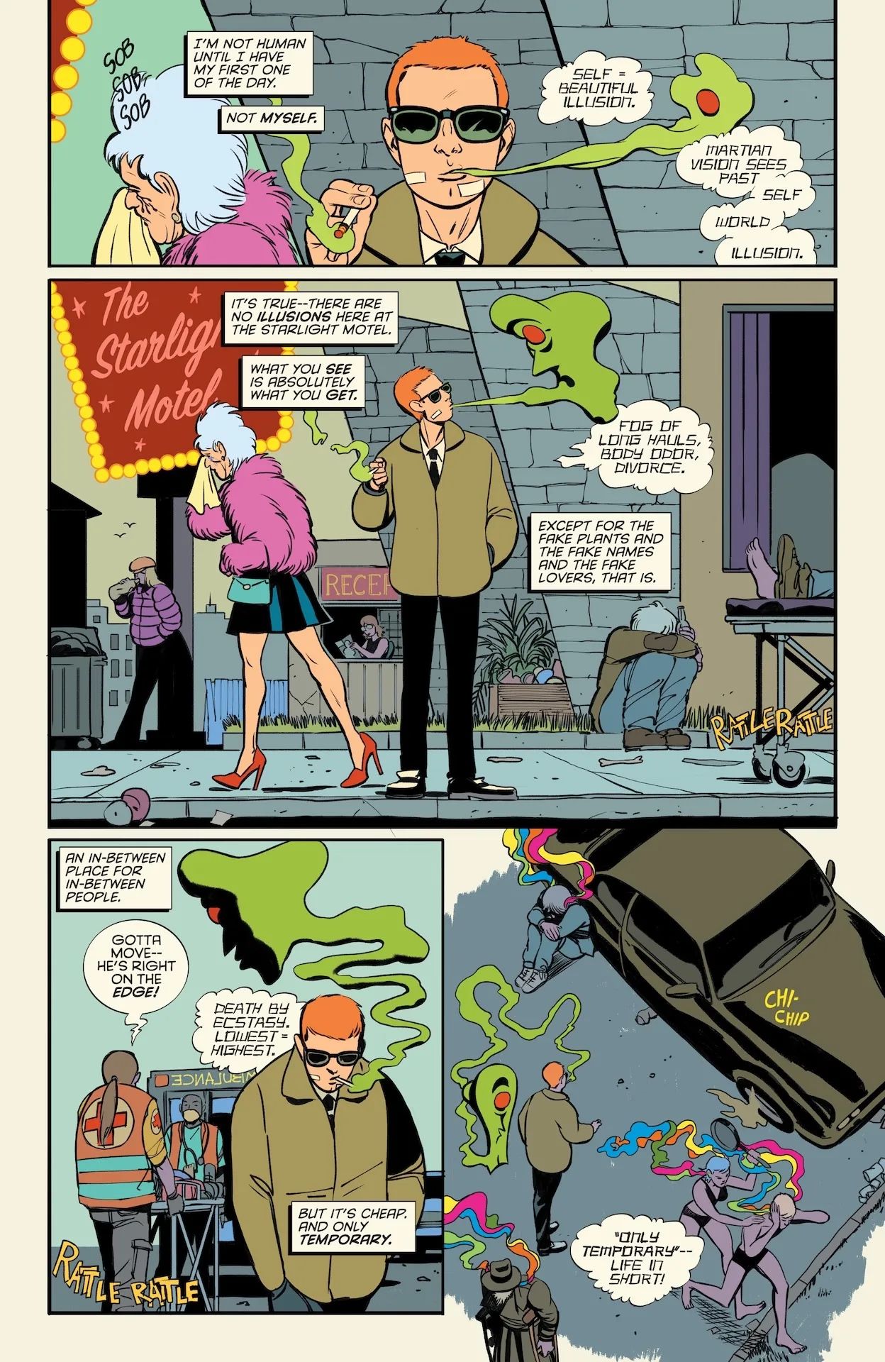 DC,DC漫画,美漫,漫画,动漫,超级英雄,绝对宇宙,绝对火星猎人,火星猎人,绘画