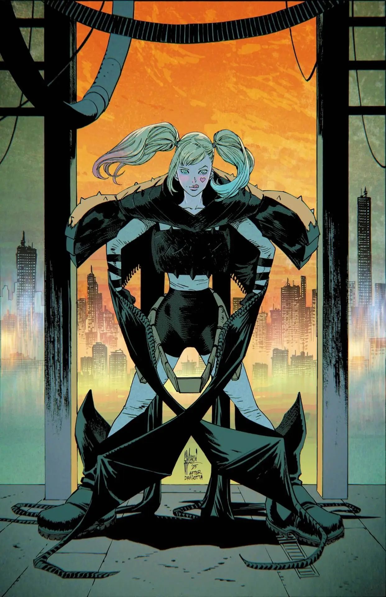 DC,DC漫画,美漫,漫画,动漫,小丑女,超级英雄,绘画,美图,壁纸