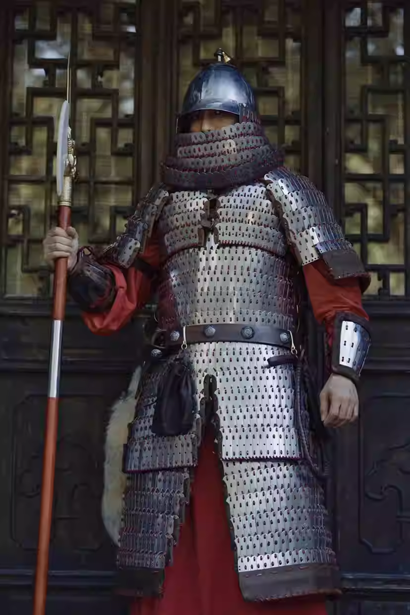 科普,板甲,扎甲,布面甲,中国甲胄,弓弩,时代变了,冷兵器,盔甲