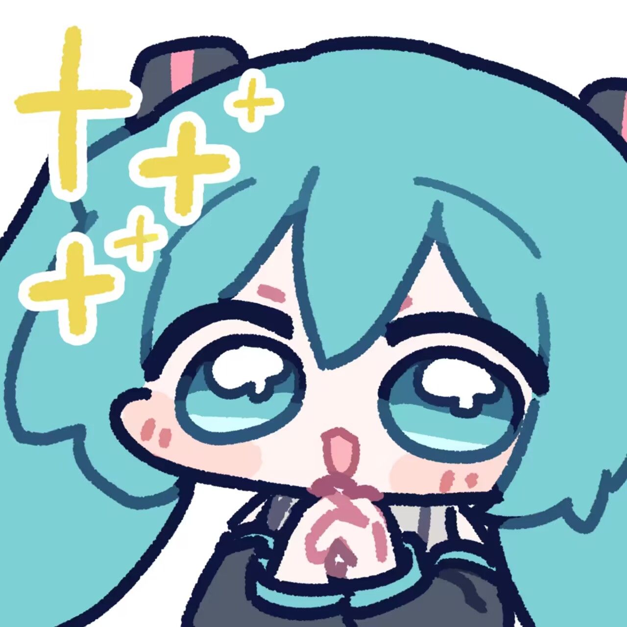 初音未来,表情包