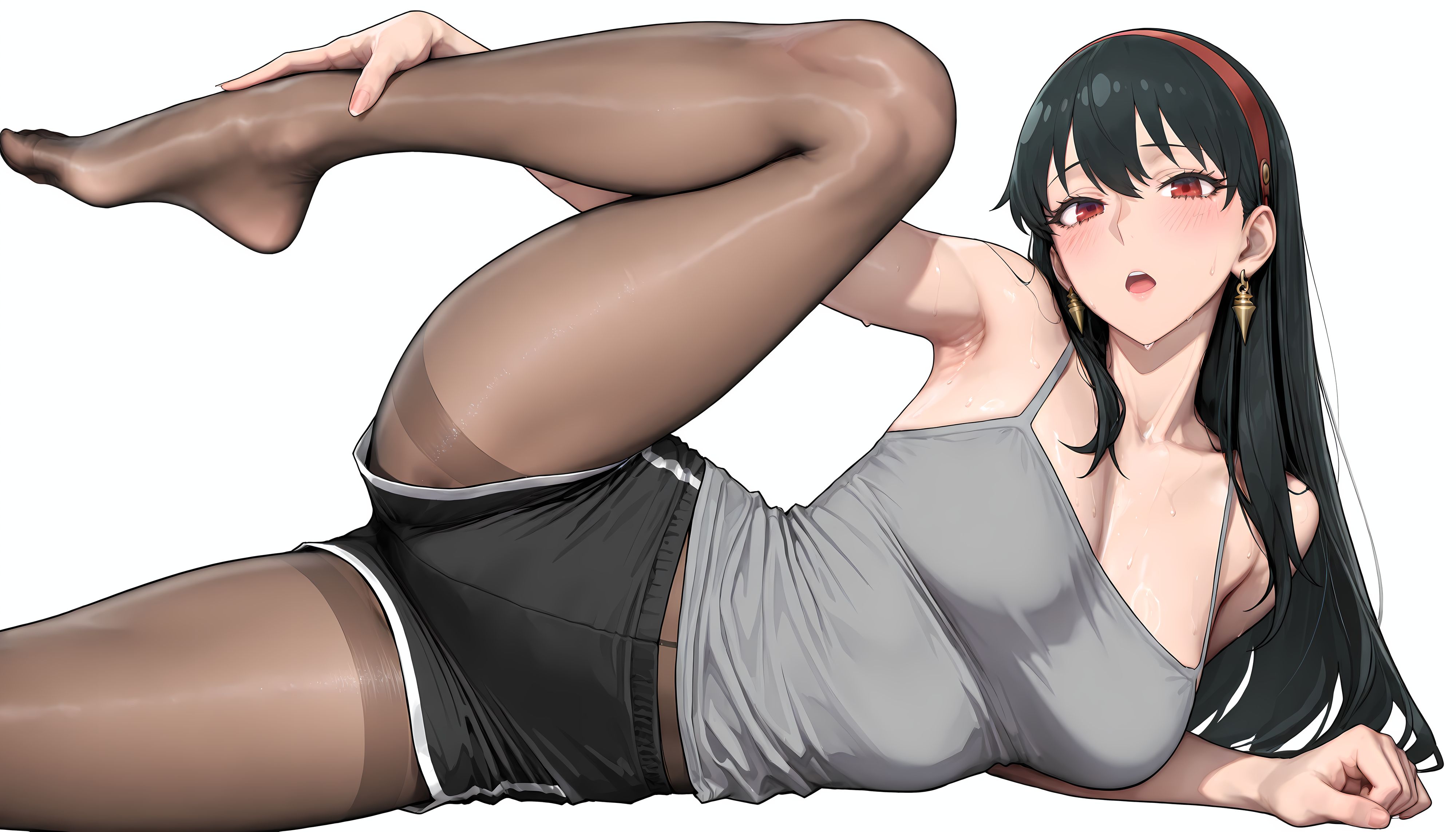 插画,腿,丝袜,美足