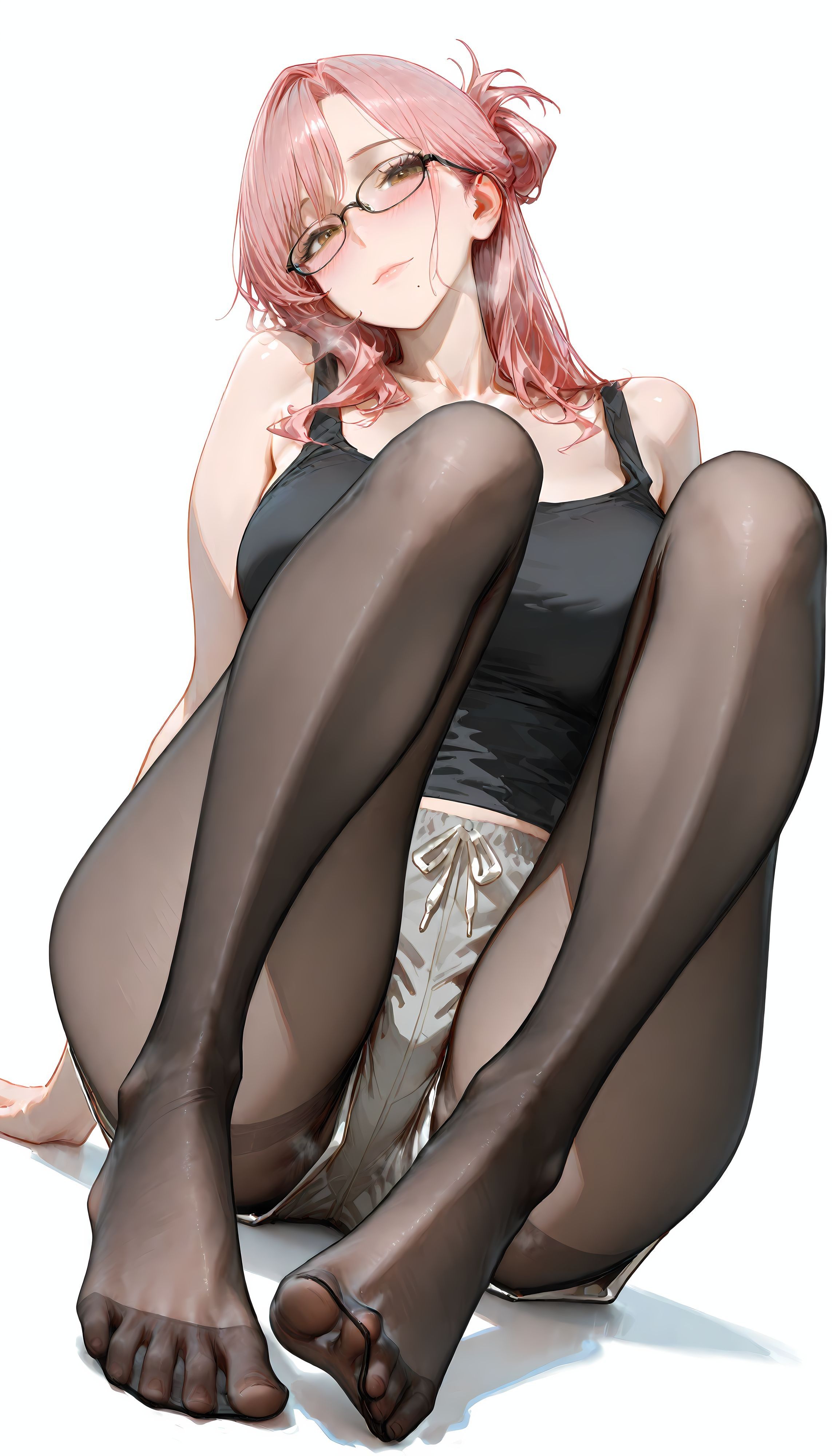 插画,腿,丝袜,美足