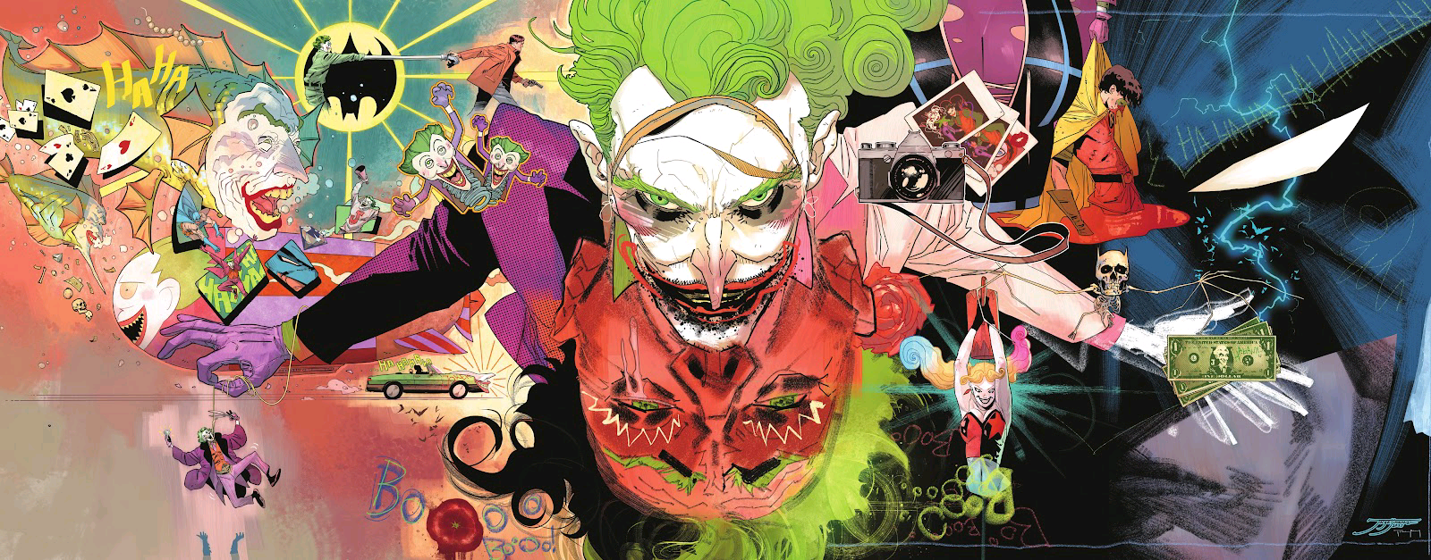 DC,DC漫画,美漫,漫画,动漫,超级英雄,蝙蝠侠,小丑,绘画,ACG