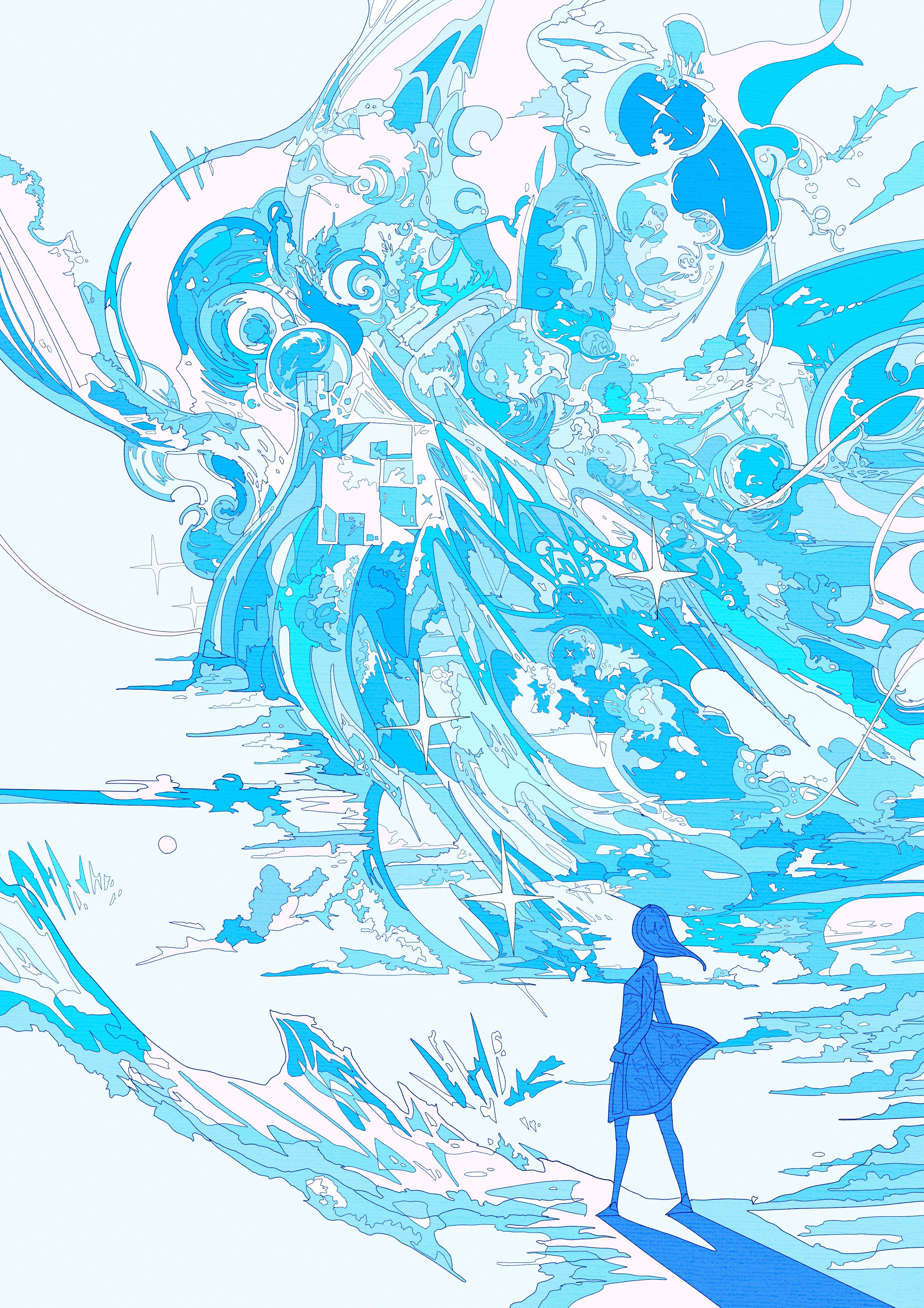 pixiv,艺术,绘画,壁纸