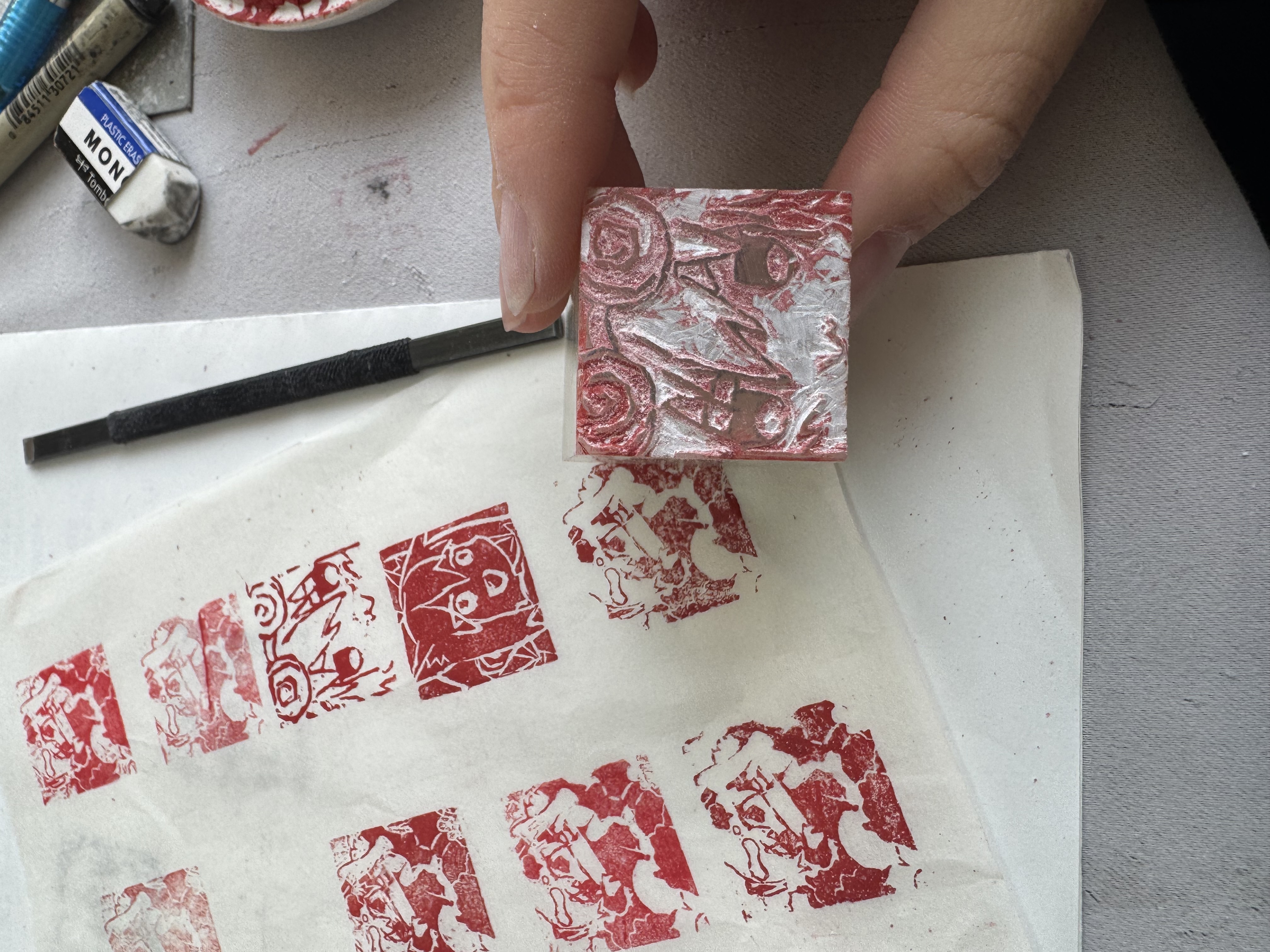 oc,畫畫,水彩,外星人,木星,宇宙,文字拼貼詩