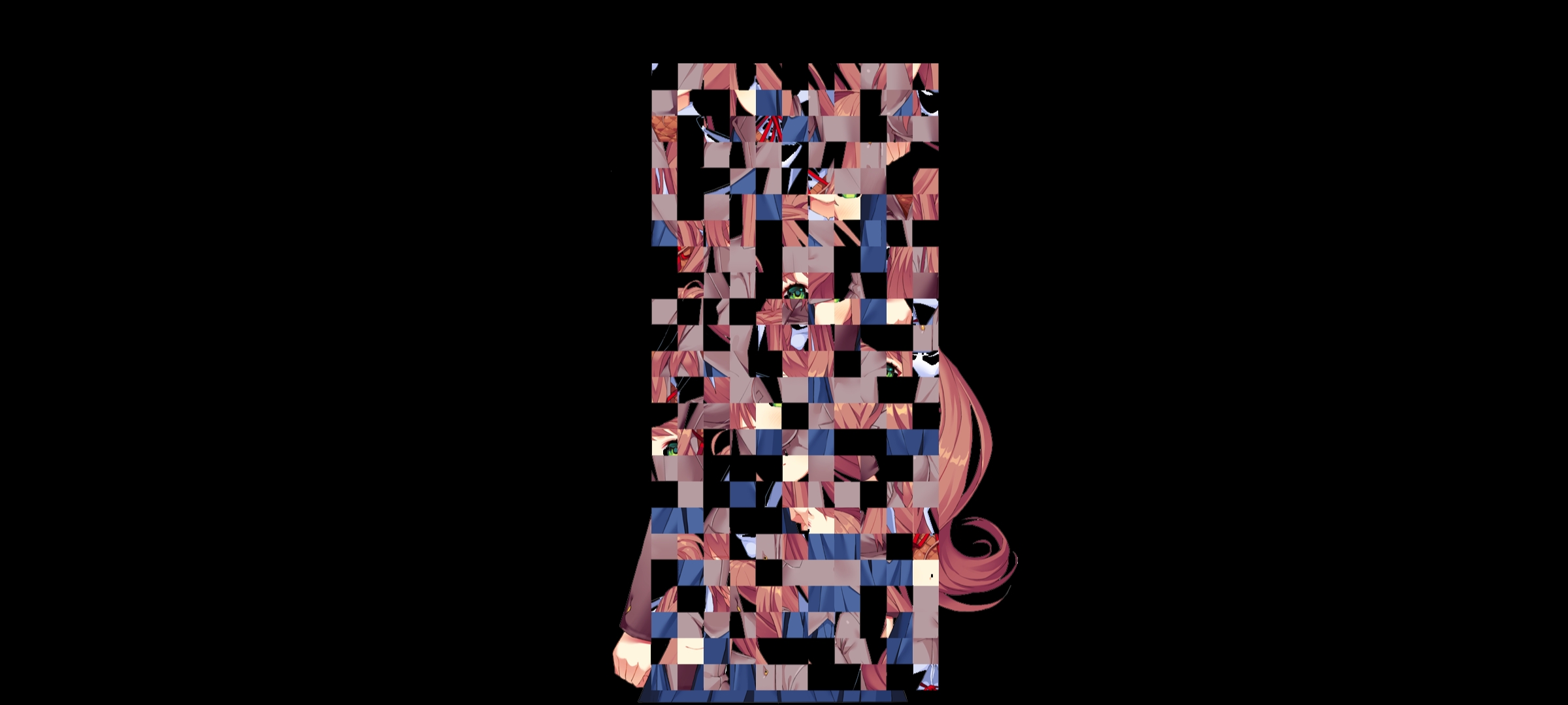 ddlc,琪露诺,惊悚,fumo,莫妮卡