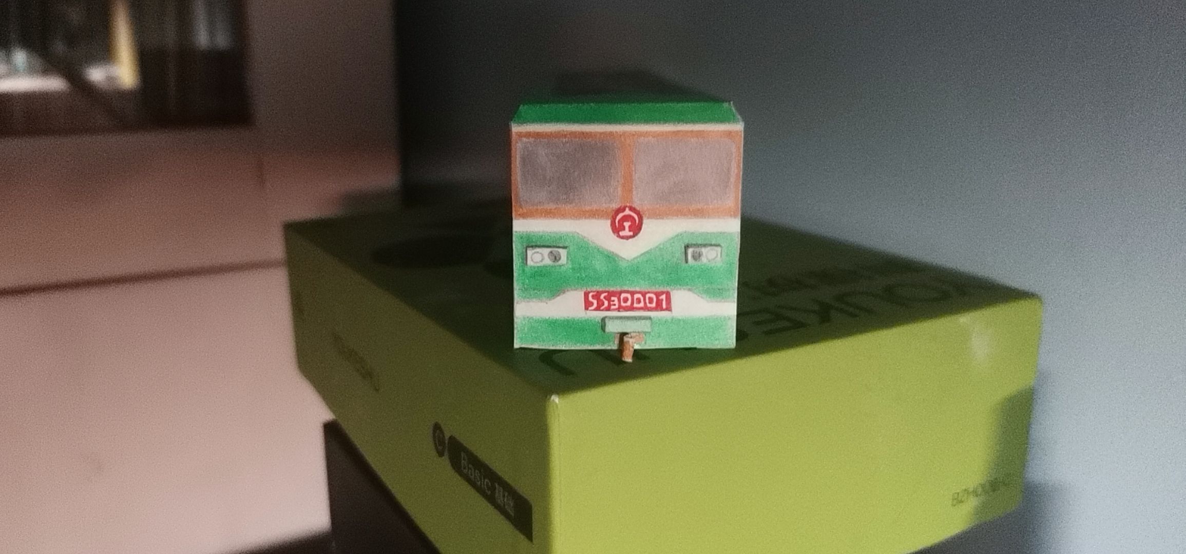 电力机车,纸模型