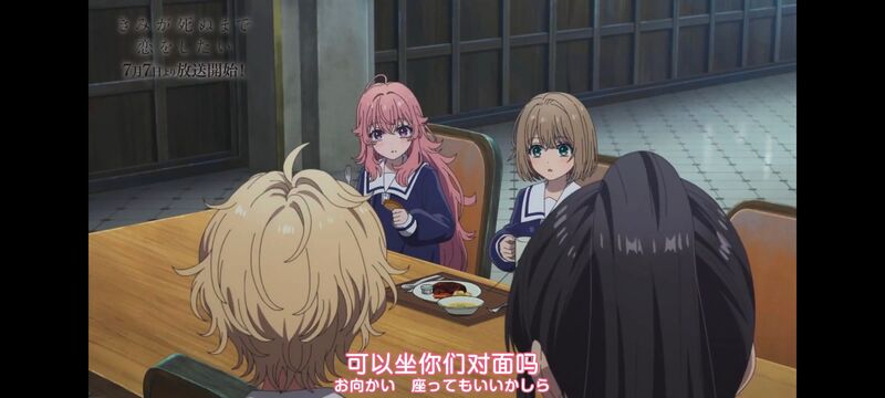 与你相恋到生命尽头,与你相恋到世界尽头,动画,动漫,番剧,百合,二次元,ACG