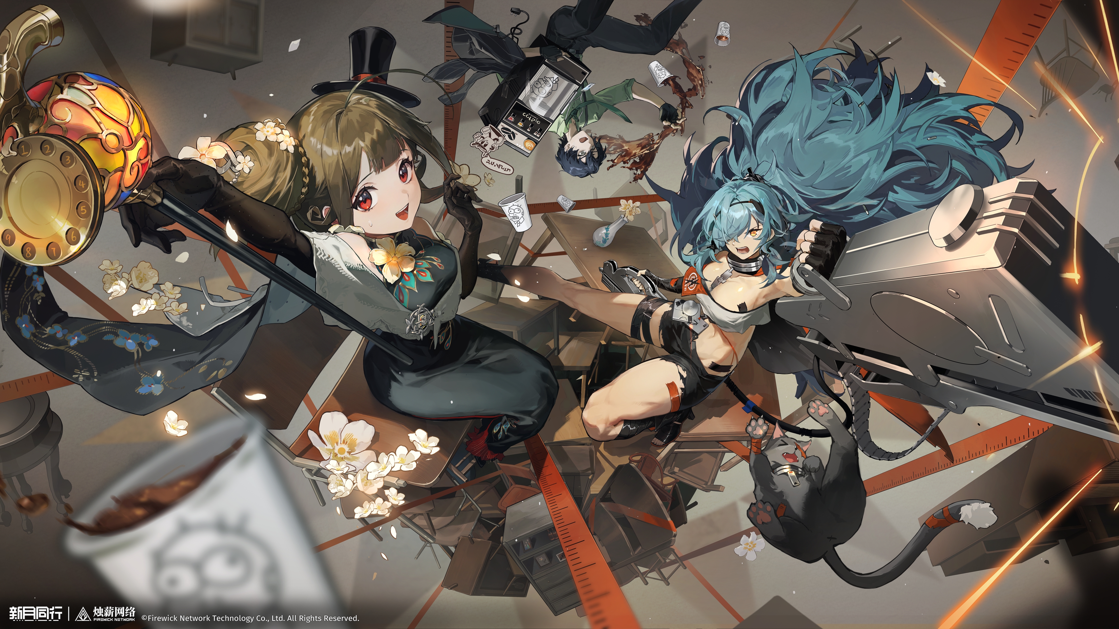 新月同行,画集,壁纸