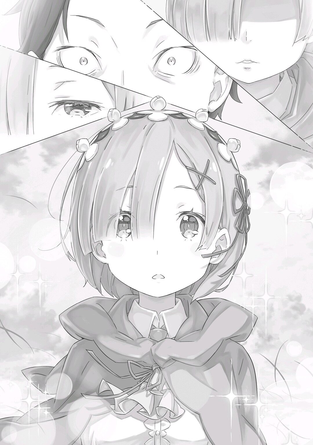 轻小说,从零开始的异世界生活,插画