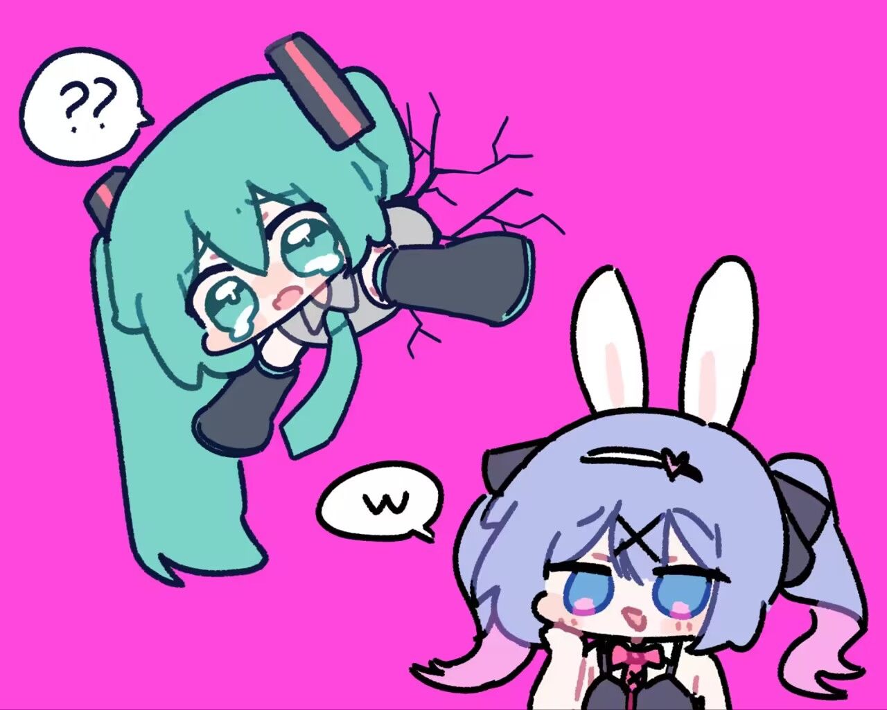 初音未来,表情包