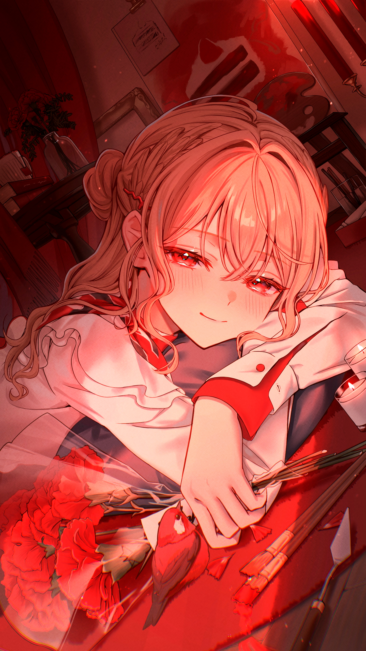 pixiv,二次元,绘画,壁纸,美少女