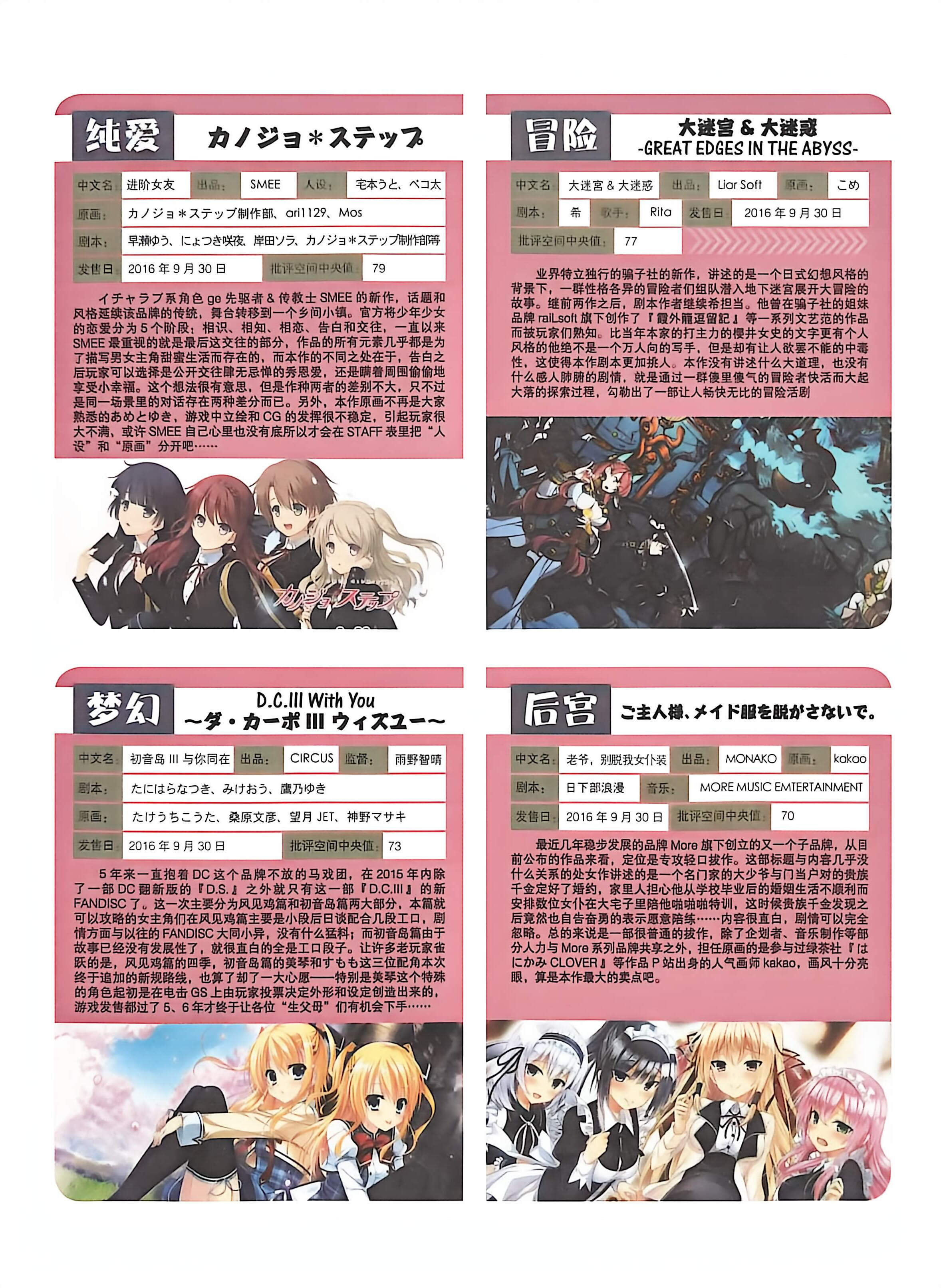 二次元狂热,GALgame,恋爱游戏