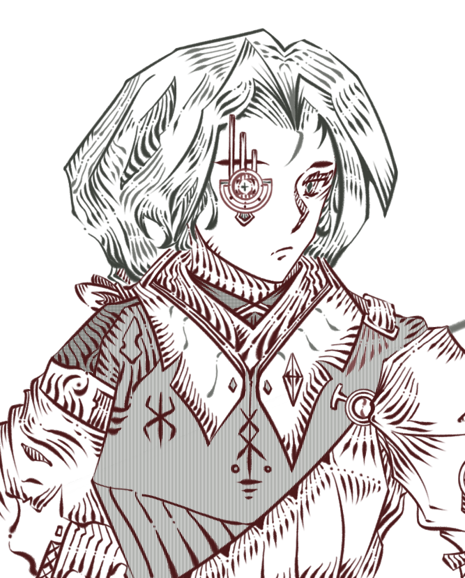 绘画,原创,OC,茶馆,角色