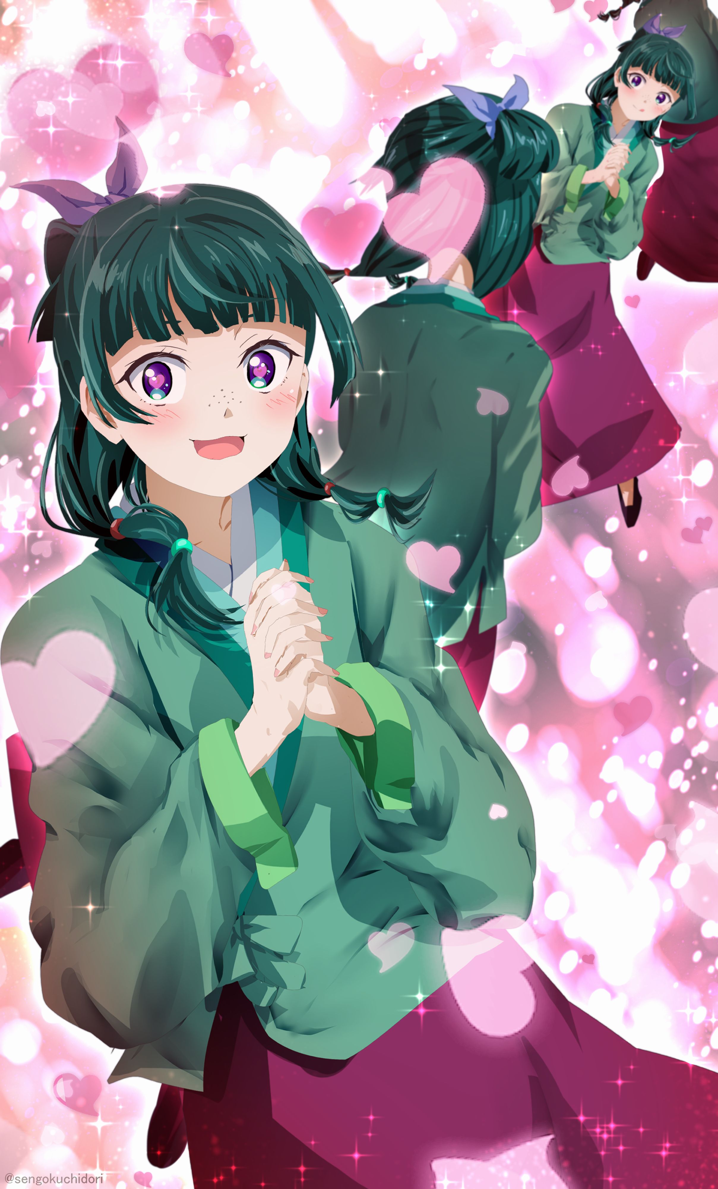 药屋少女的呢喃,药师少女的独语,猫猫,动漫壁纸,动漫美图,美图,壁纸,绘画,插画,推特,画师推荐,二次元美图