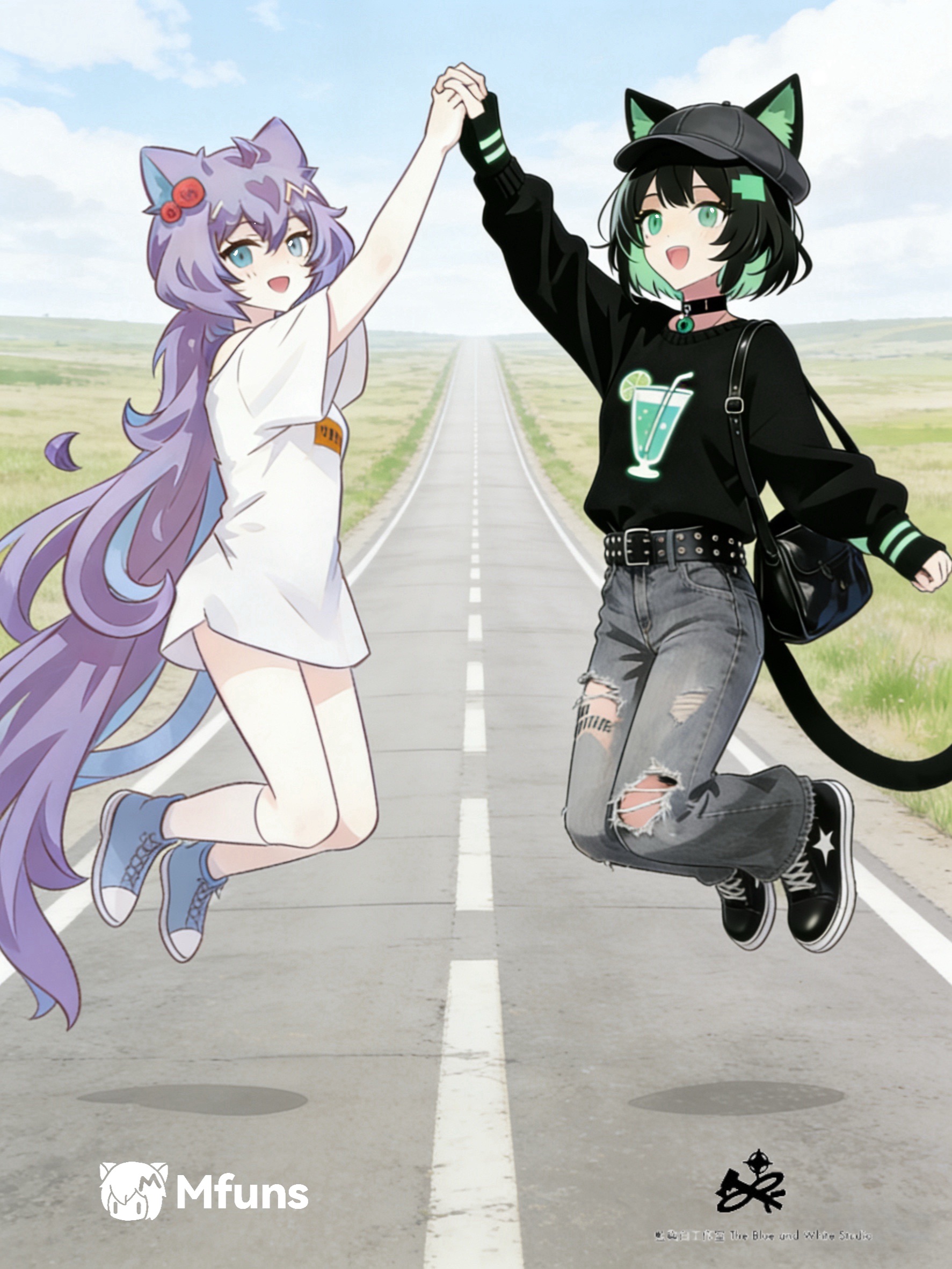 蓝与白工作室,喵奈,三森莫吉托