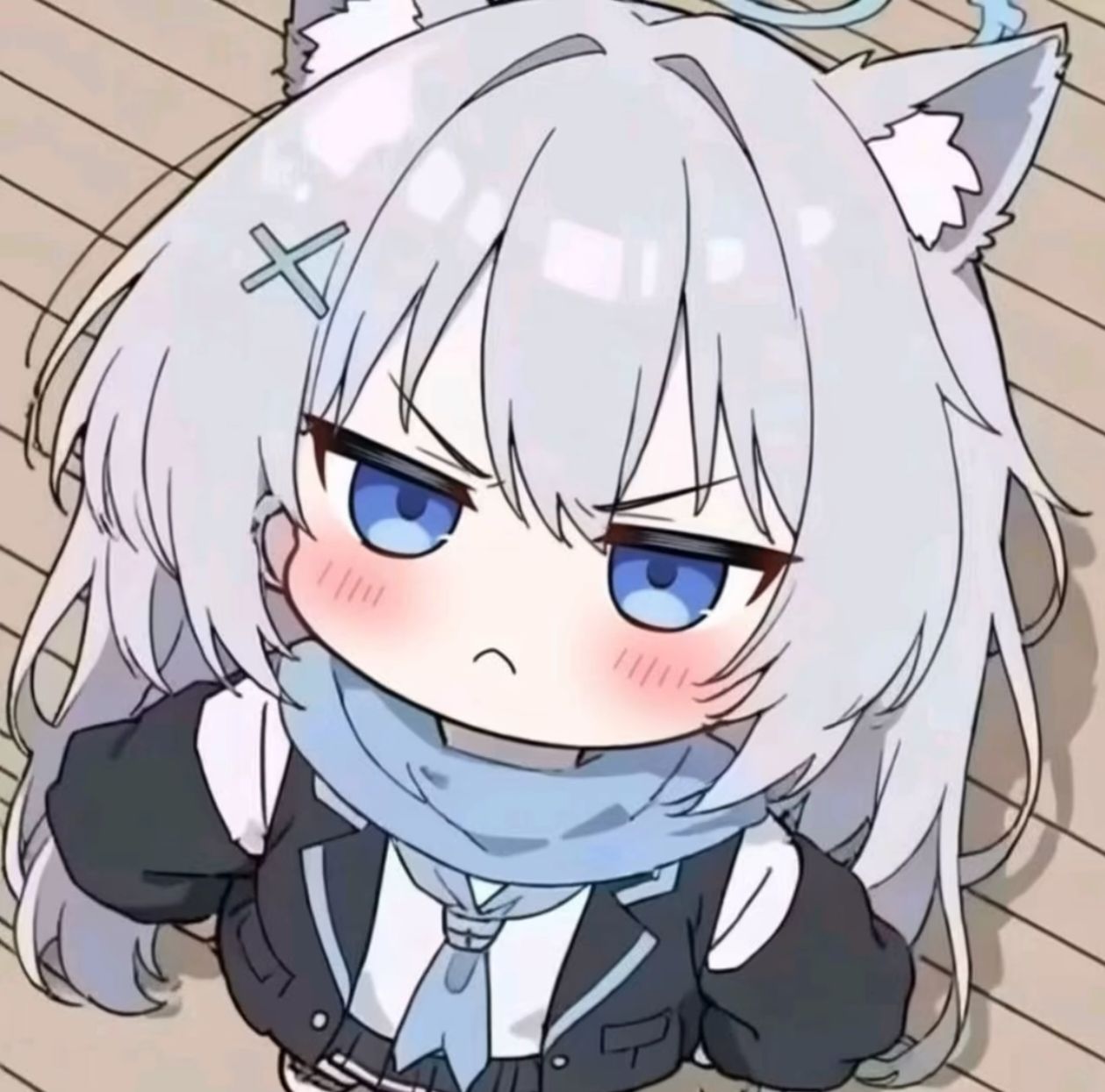 蔚蓝档案,砂狼白子,表情包