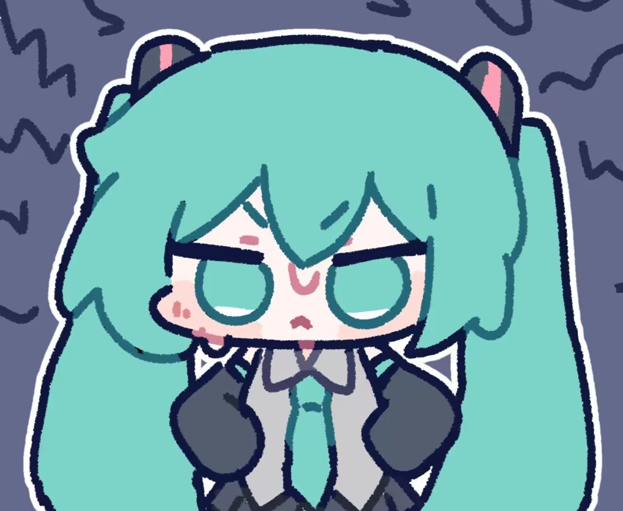 初音未来,表情包
