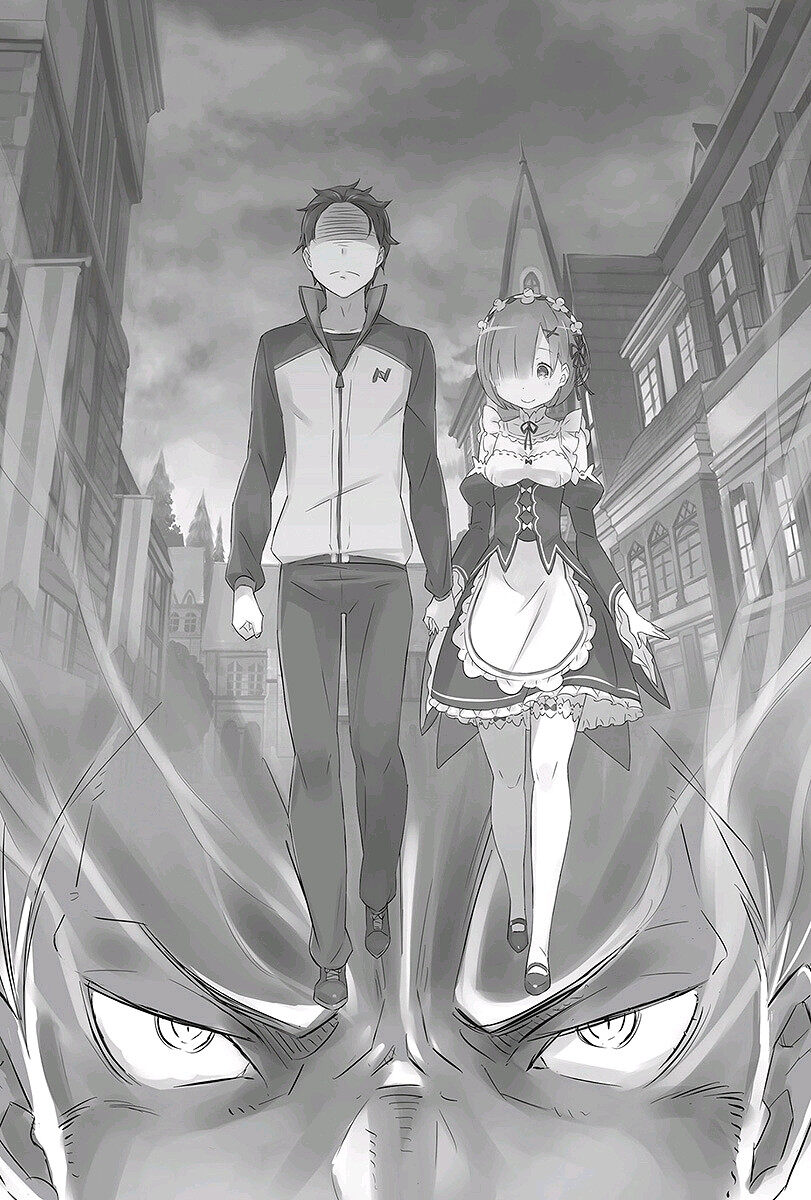 轻小说,从零开始的异世界生活,插画