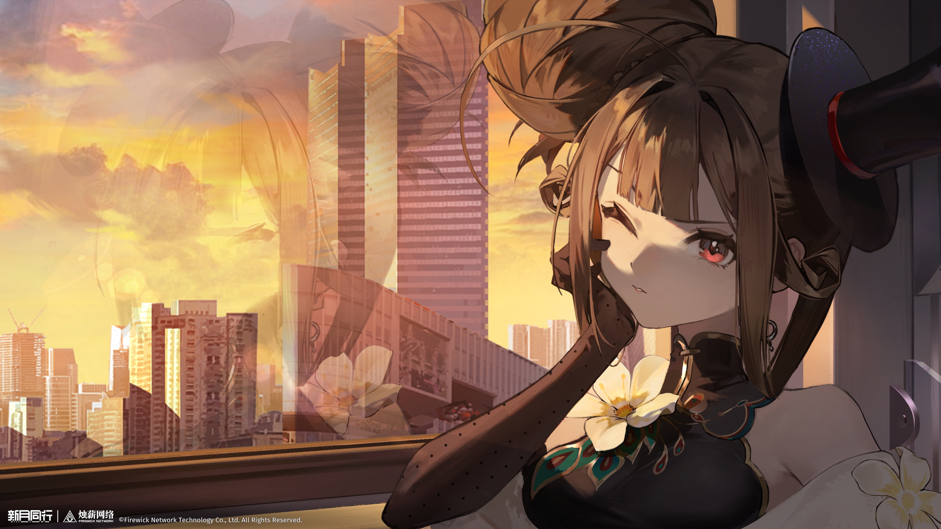 新月同行,画集,壁纸