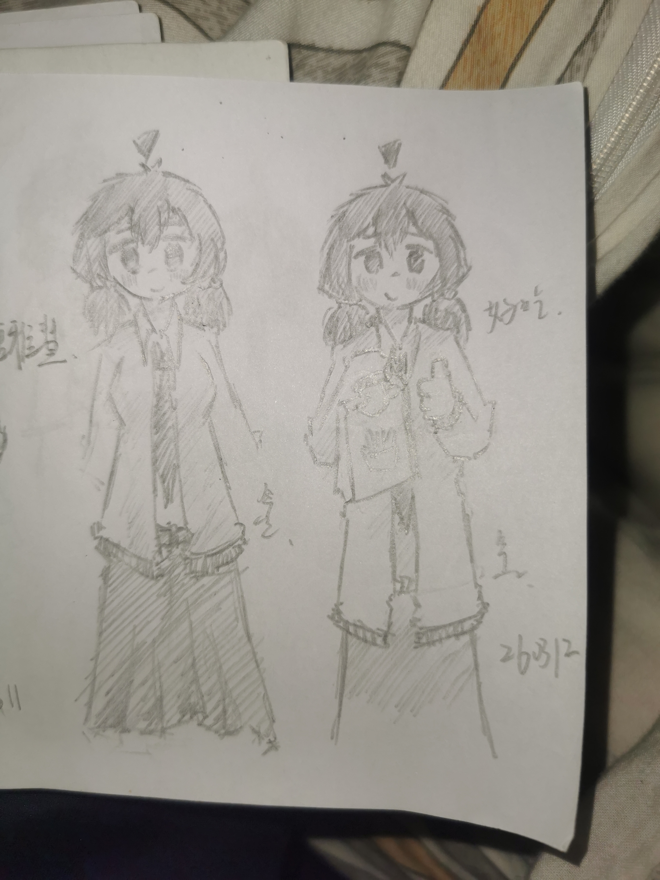 日常,摸鱼,一次性发完,OC,绘画