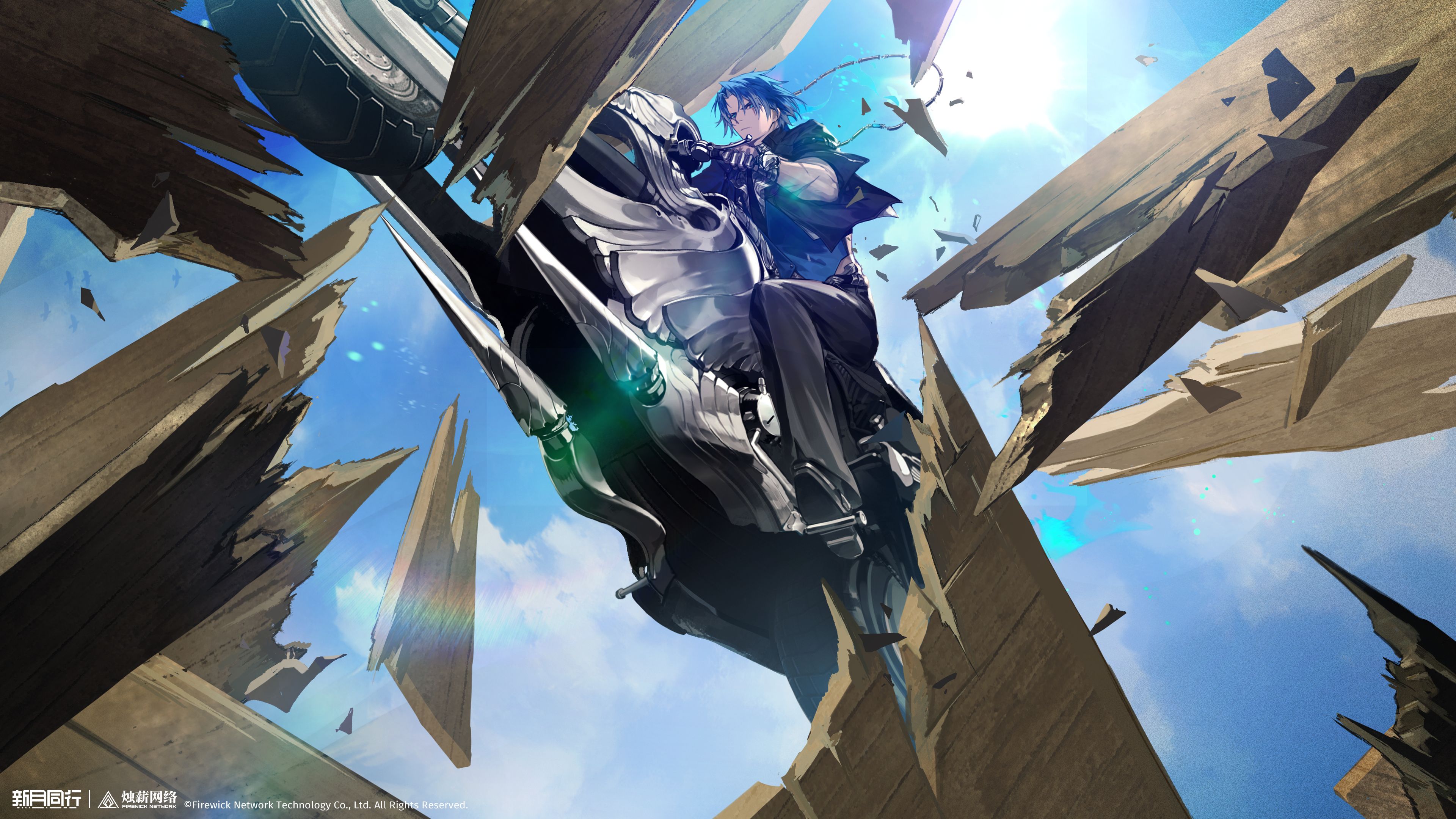 新月同行,画集,壁纸