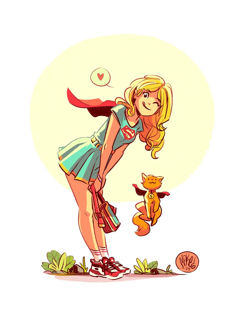 DC,DC漫画,美漫,超级英雄,正义联盟,超级少女,女超人,美图,壁纸,绘画