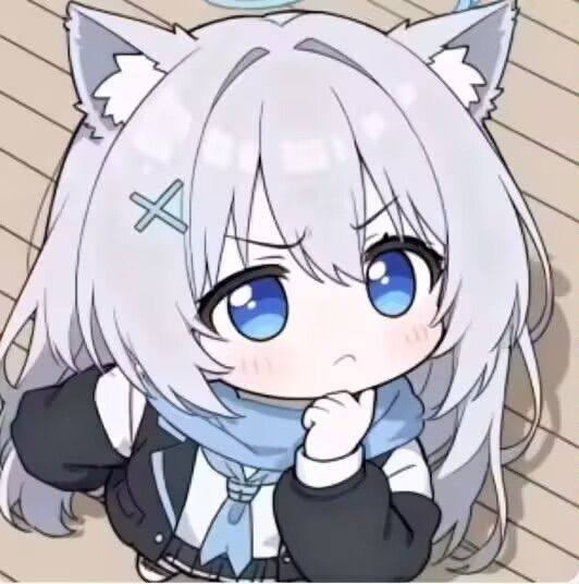 蔚蓝档案,砂狼白子,表情包