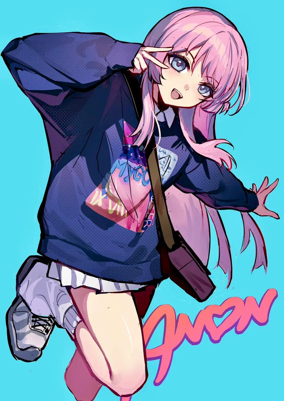 千早爱音,粉色奶龙,奶龙