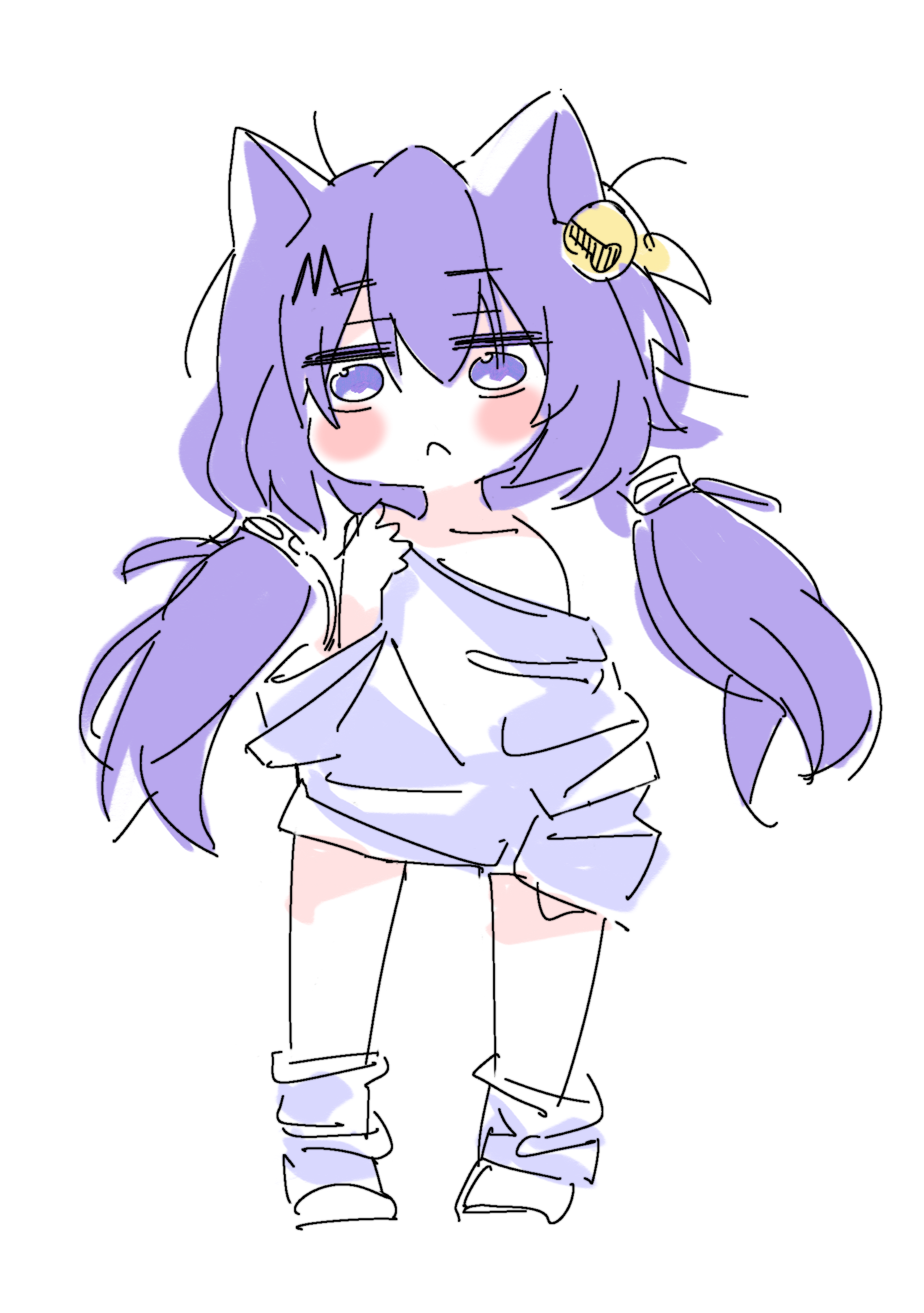 绘画创作,站娘,喵奈,涂鸦