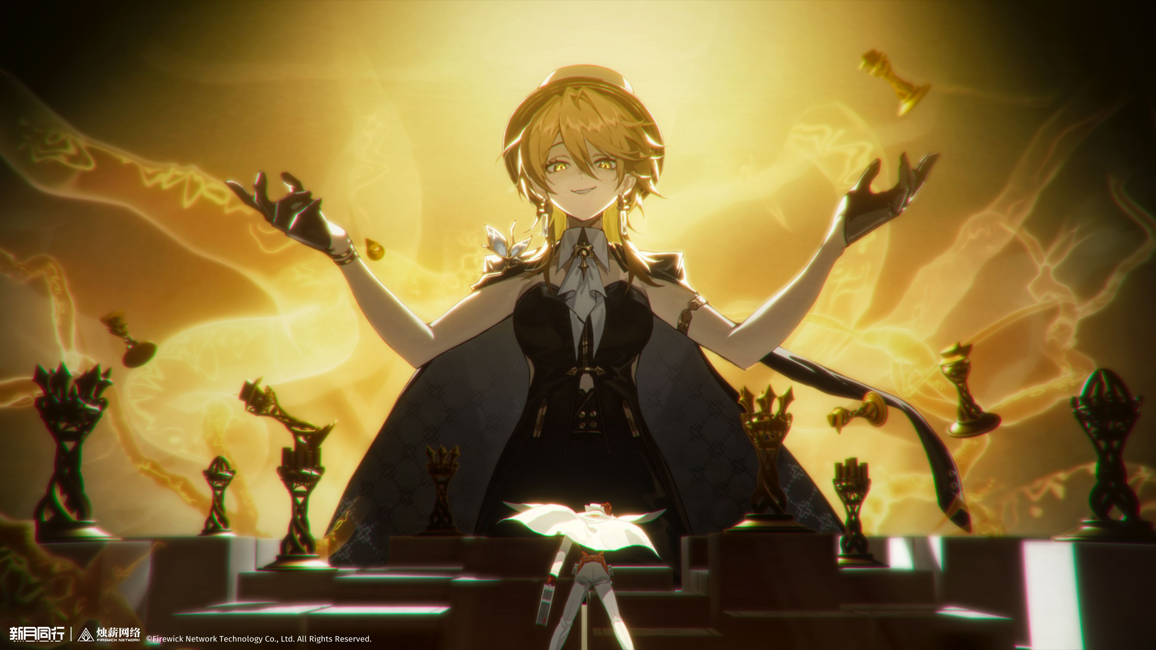 新月同行,画集,壁纸