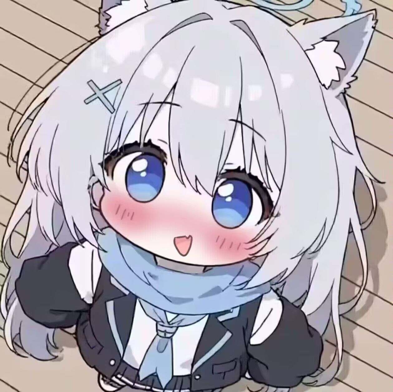 蔚蓝档案,砂狼白子,表情包