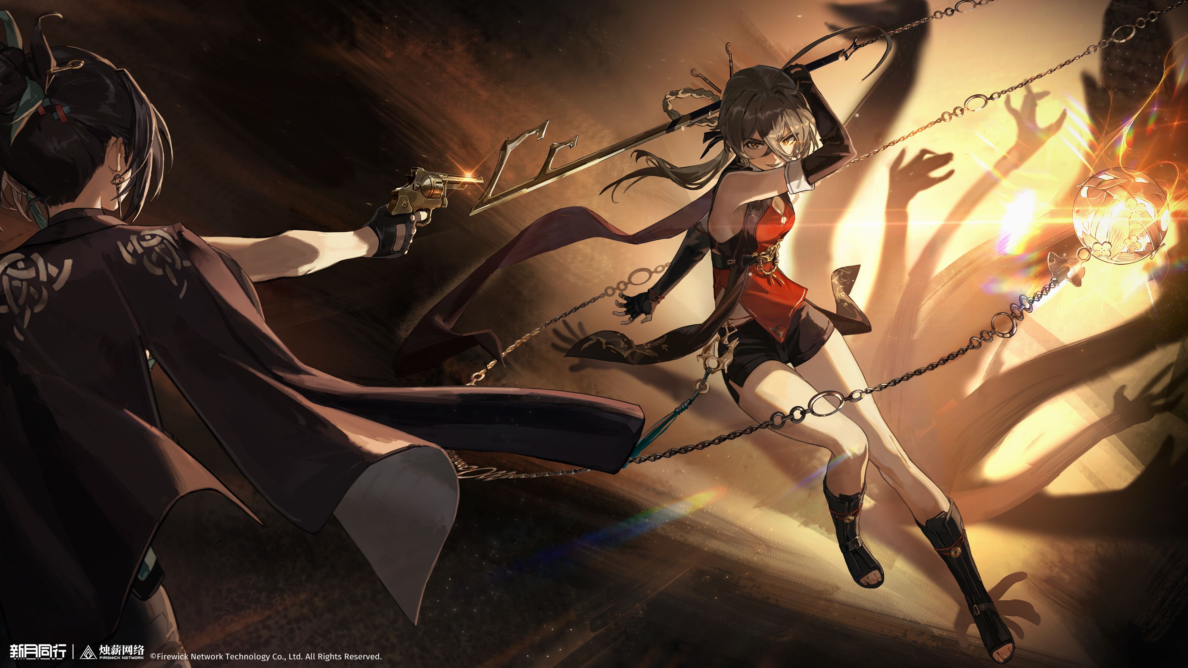 新月同行,画集,壁纸