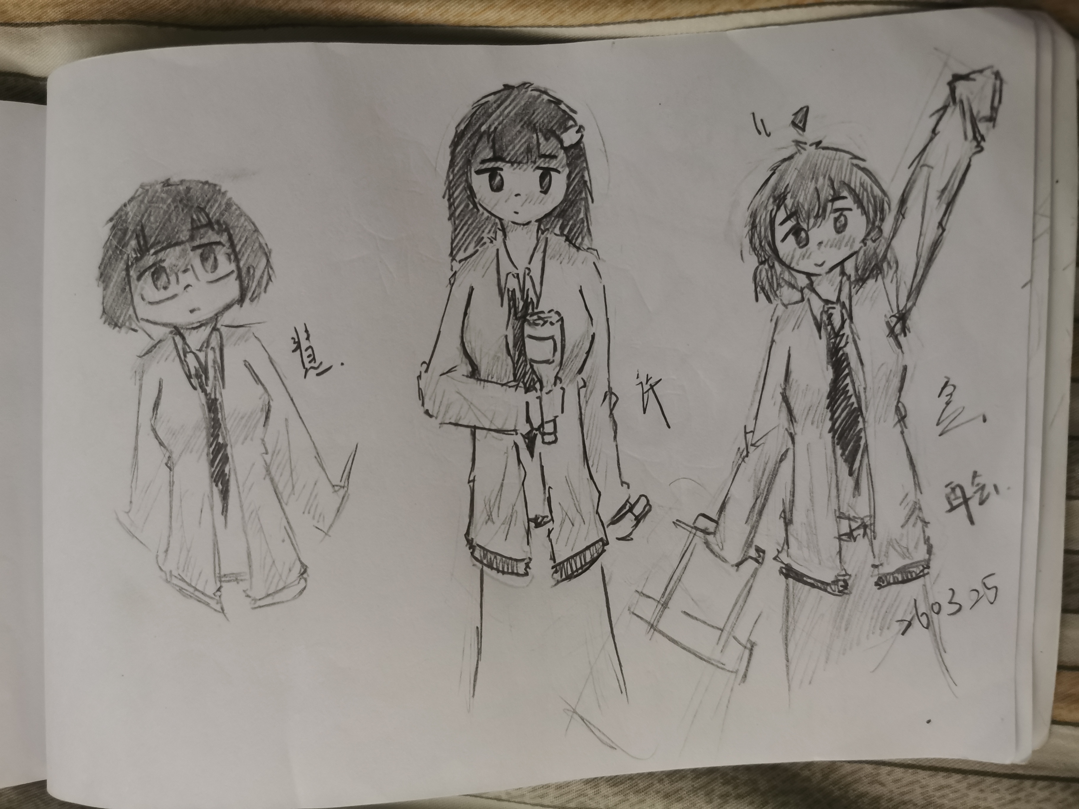 日常,摸鱼,一次性发完,OC,绘画