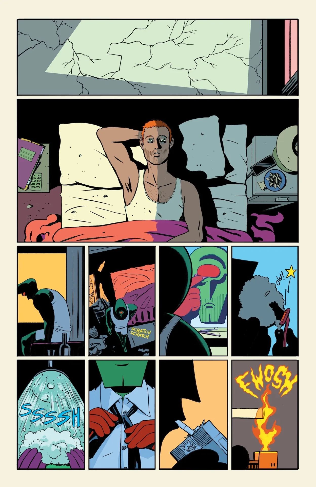 DC,DC漫画,美漫,漫画,动漫,超级英雄,绝对宇宙,绝对火星猎人,火星猎人,绘画