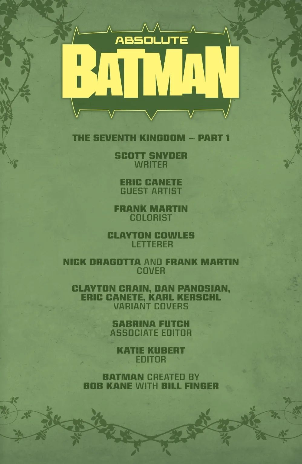 DC,DC漫画,美漫,漫画,动漫,超级英雄,绝对蝙蝠侠,蝙蝠侠,毒藤女,ACG