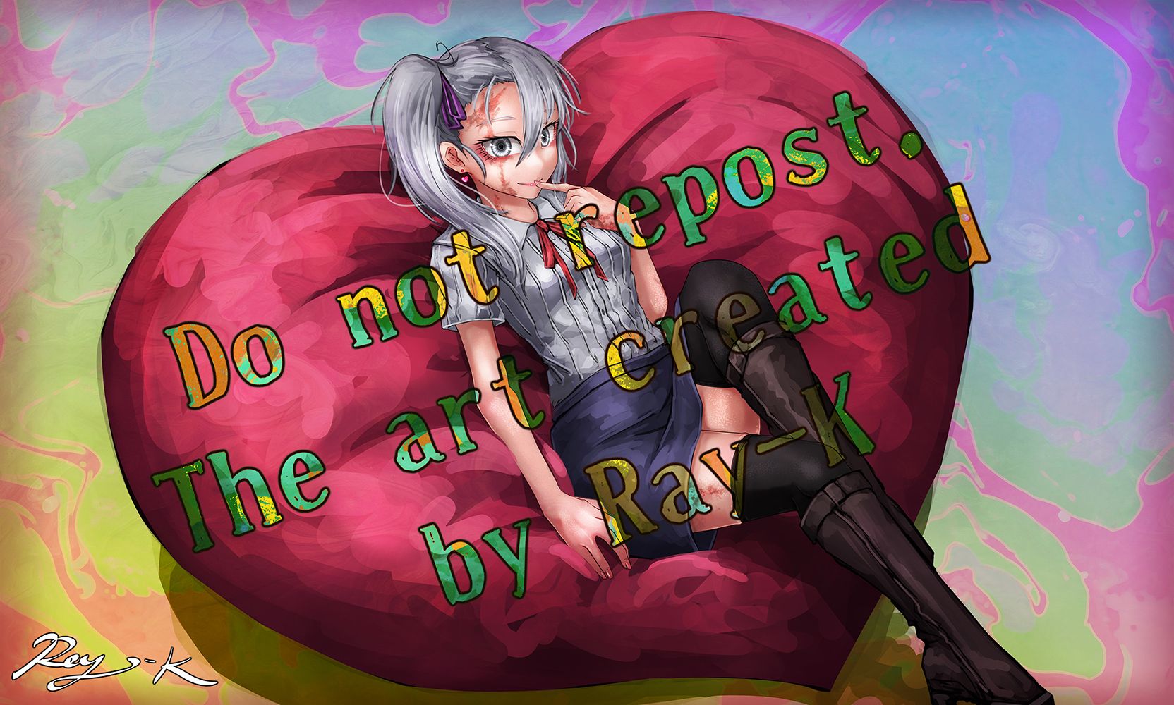 奴隶少女希尔薇,TeachingFeeling和奴隶在一起的生活,美图,壁纸,绘画,希尔薇,插画,二次元,二次元美图