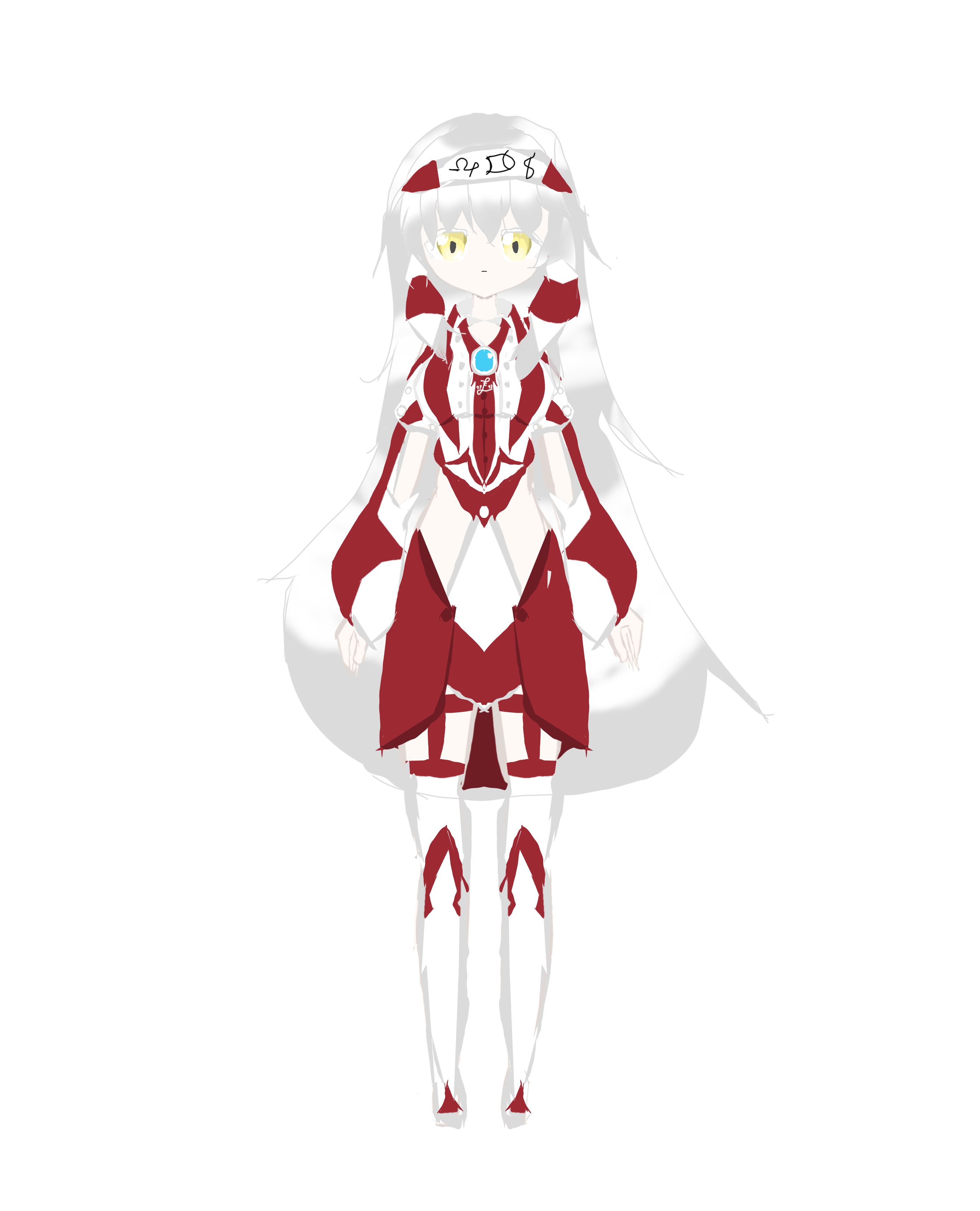 奥特曼,娘化,绘画