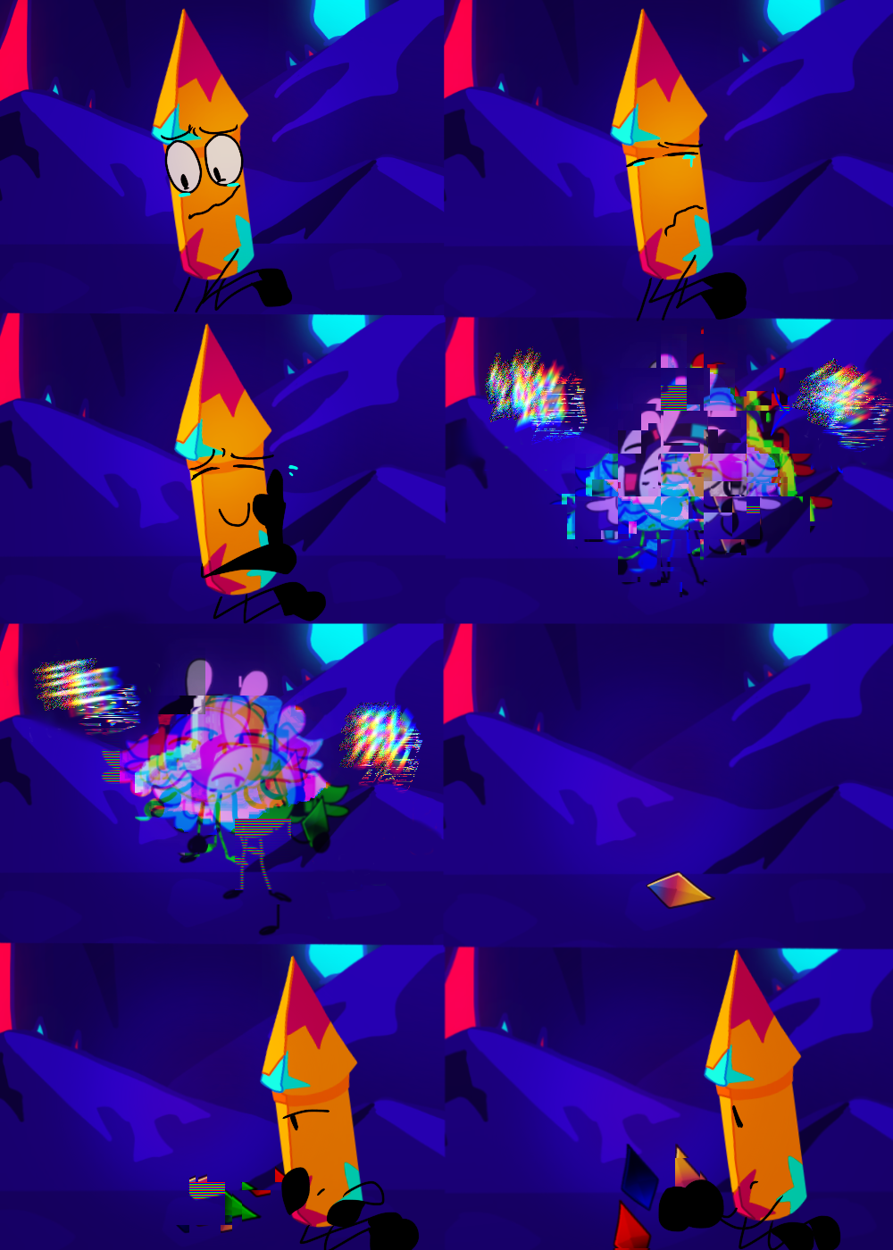 水晶之乱,漫画,翻译