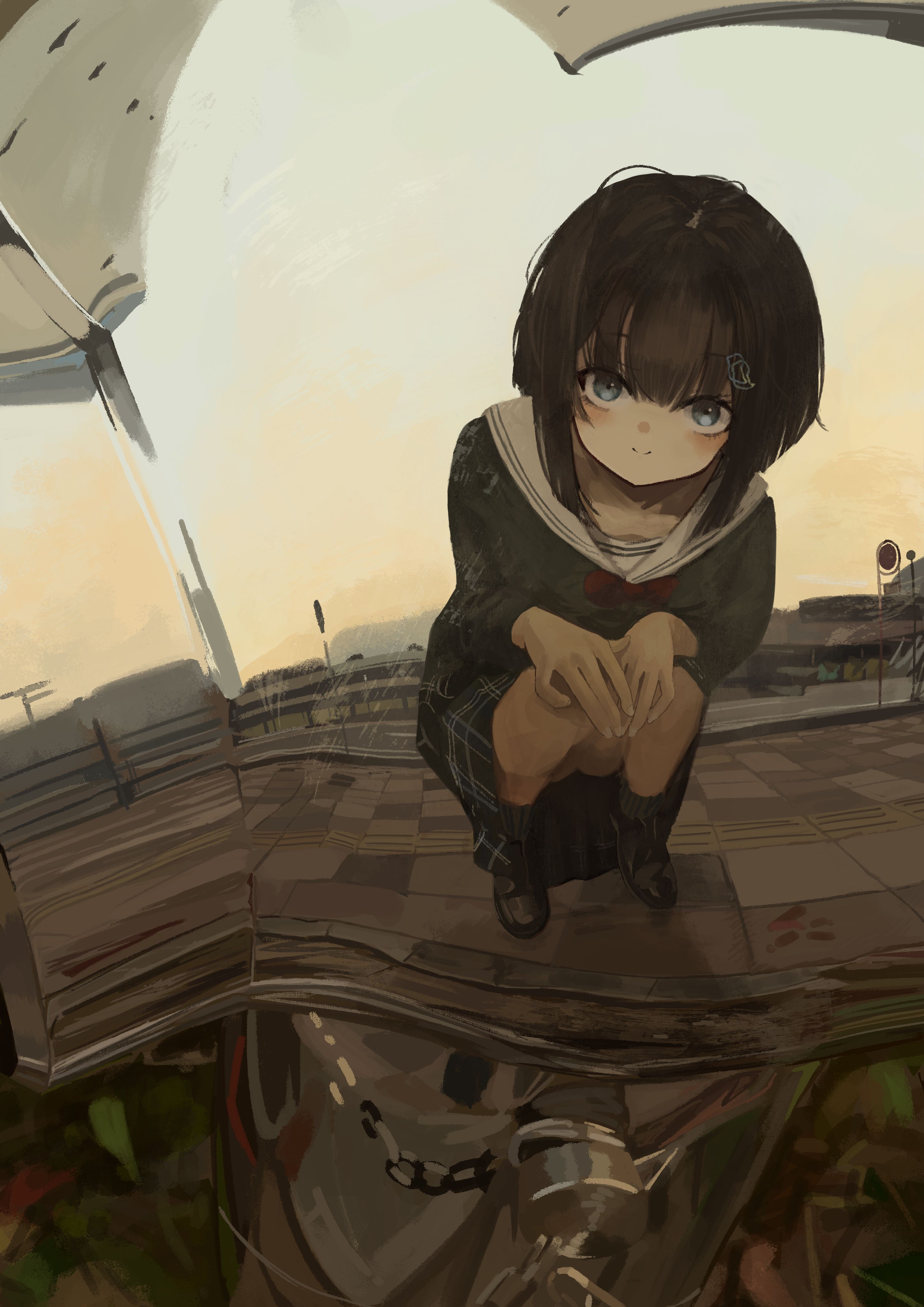 二次元,壁纸,绘画,pixiv