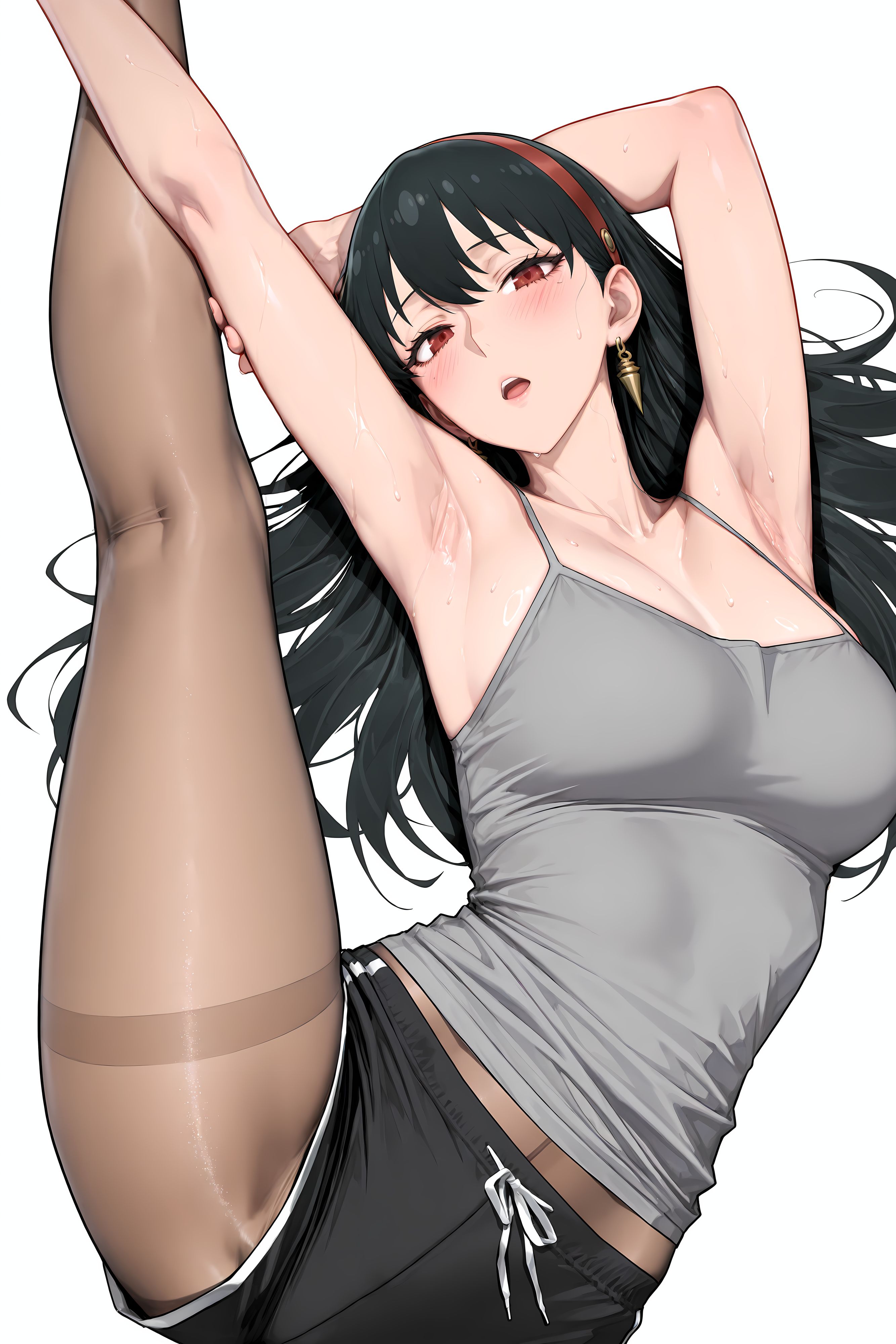 插画,腿,丝袜,美足