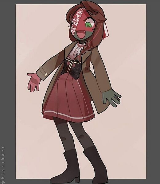 countryhumans,白俄罗斯,国拟