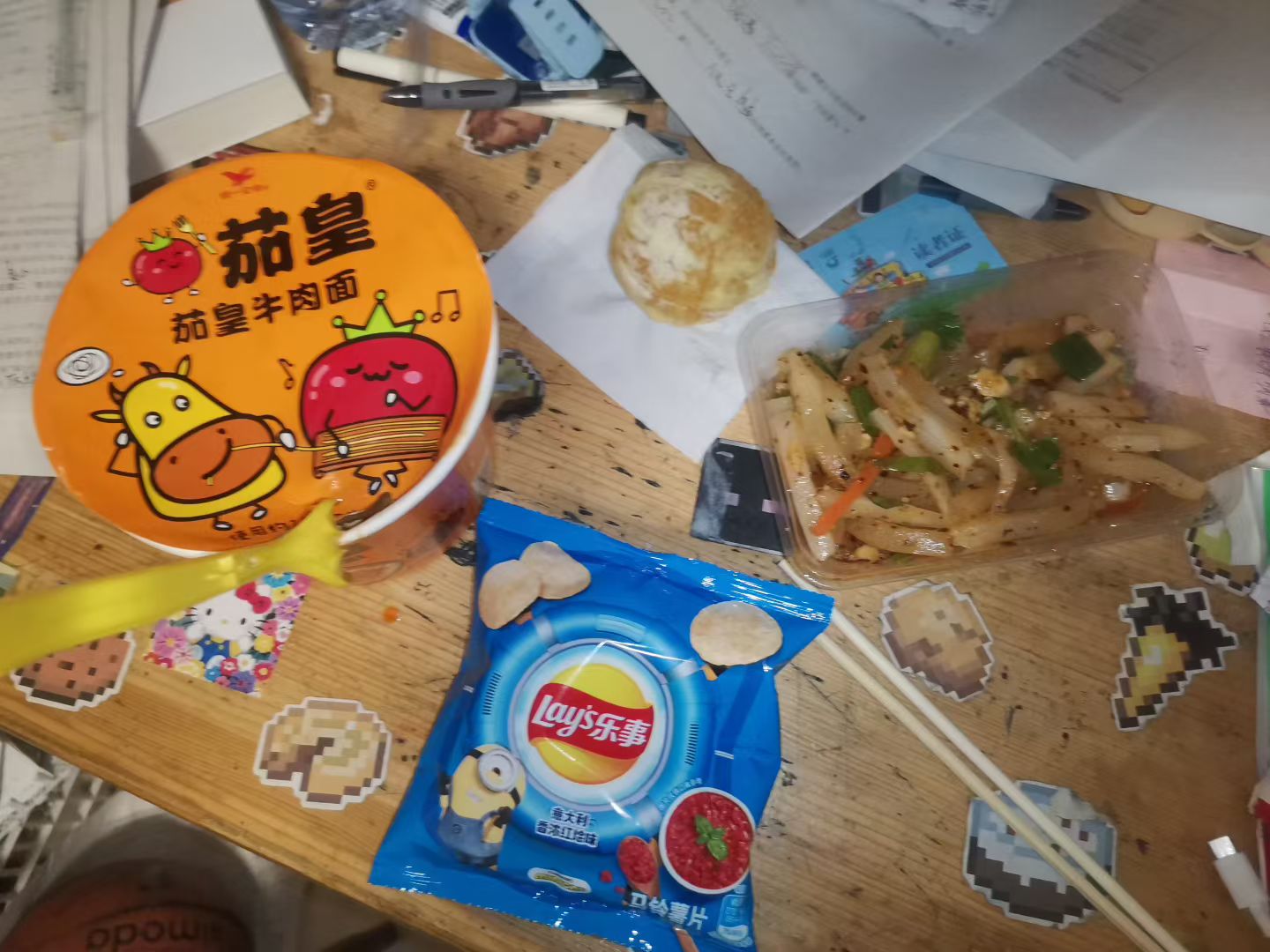 美食,泡面