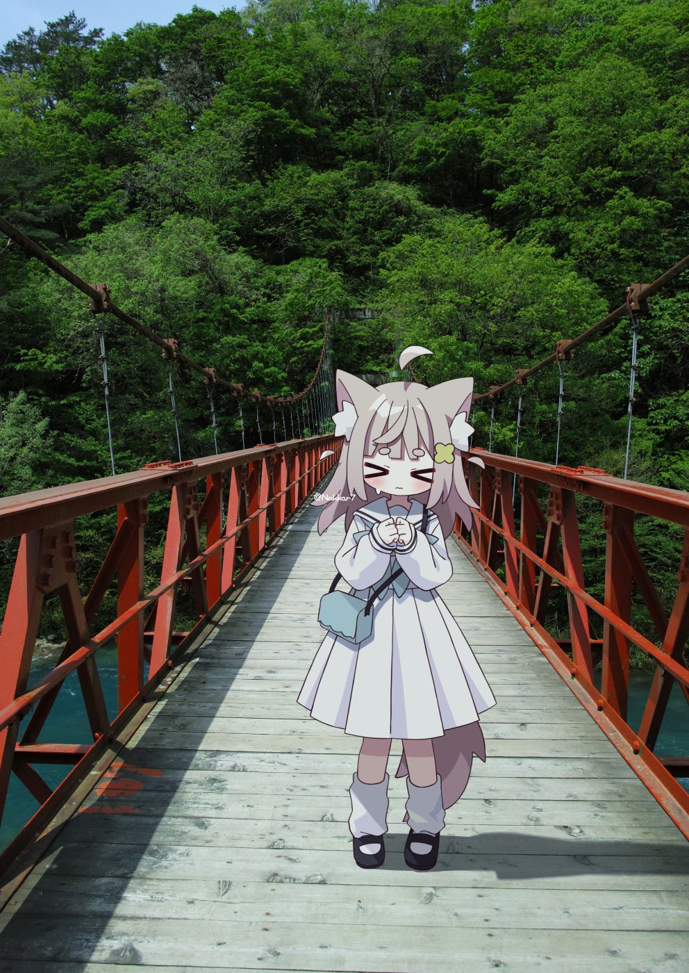 pixiv,猫娘,二次元,绘画,壁纸,美少女