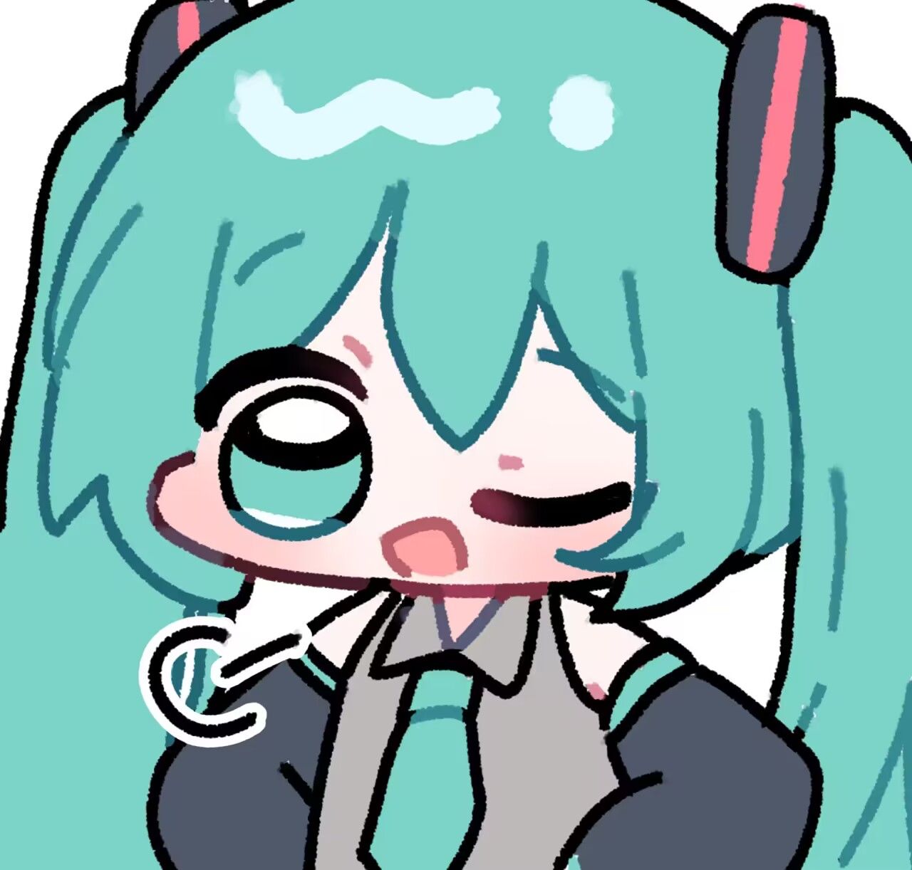 初音未来,表情包