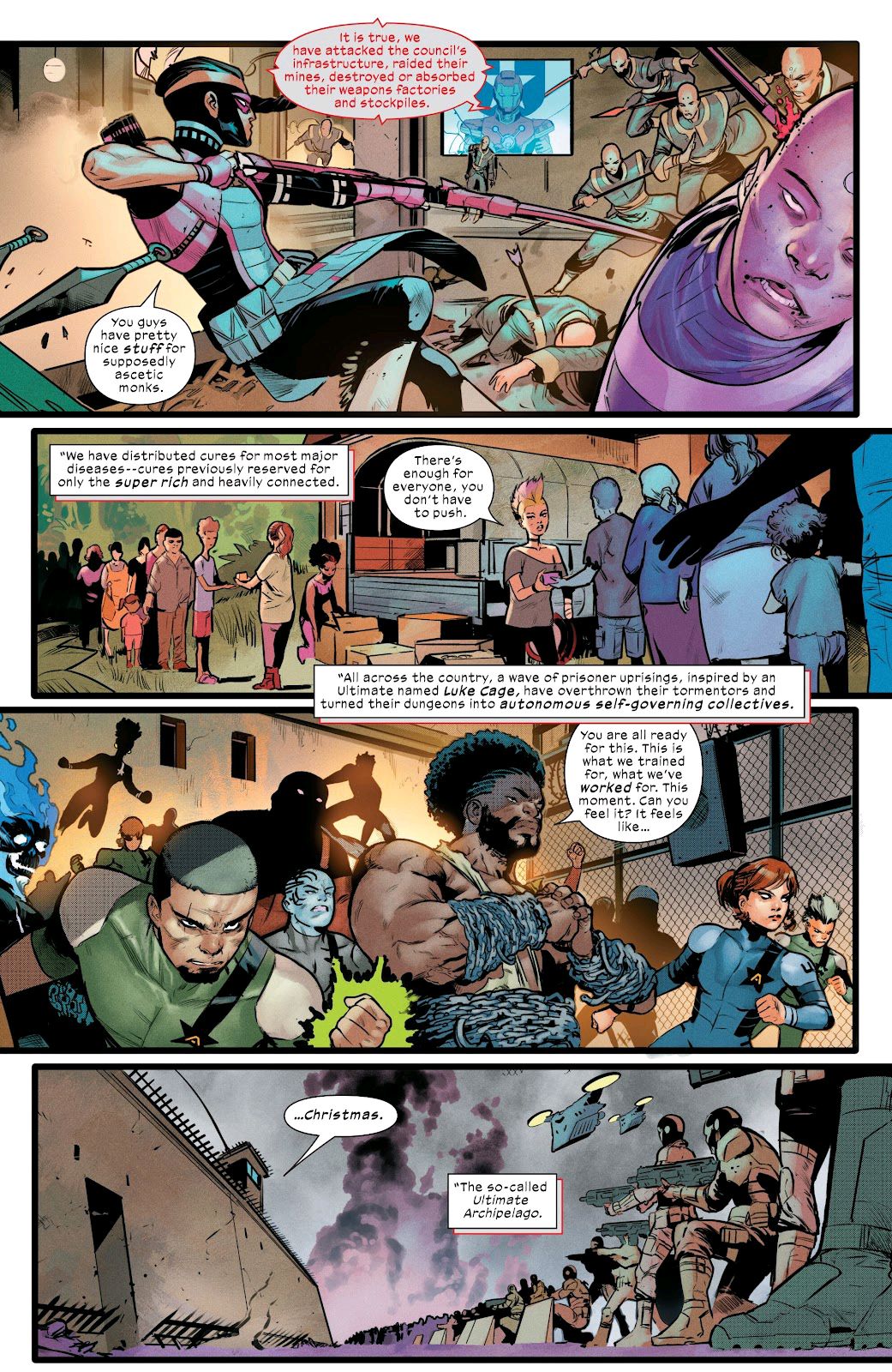 漫威,漫威漫画,美漫,动漫,超级英雄,漫画,终极宇宙,终极战队,ACG,绘画