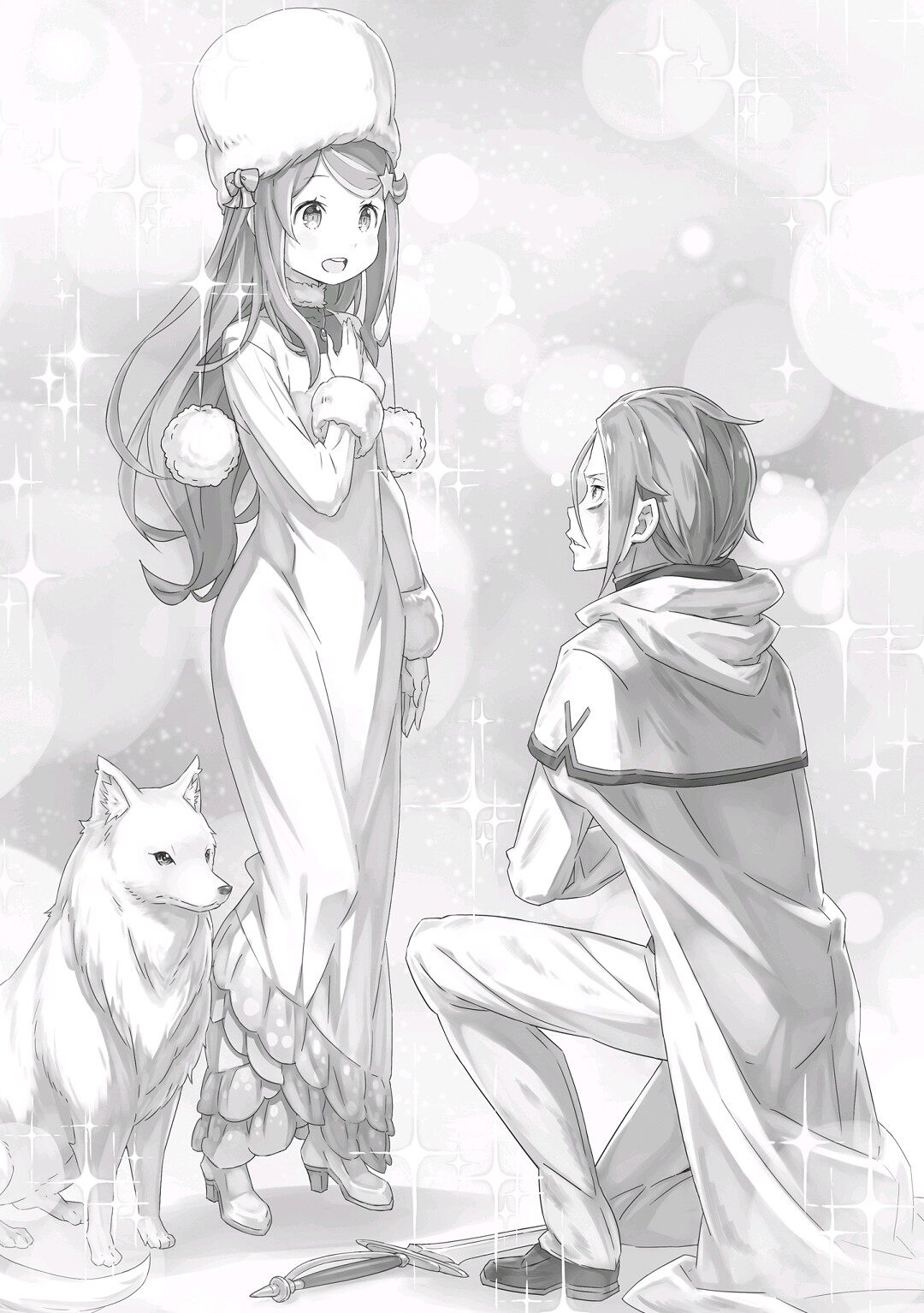 轻小说,从零开始的异世界生活,插画