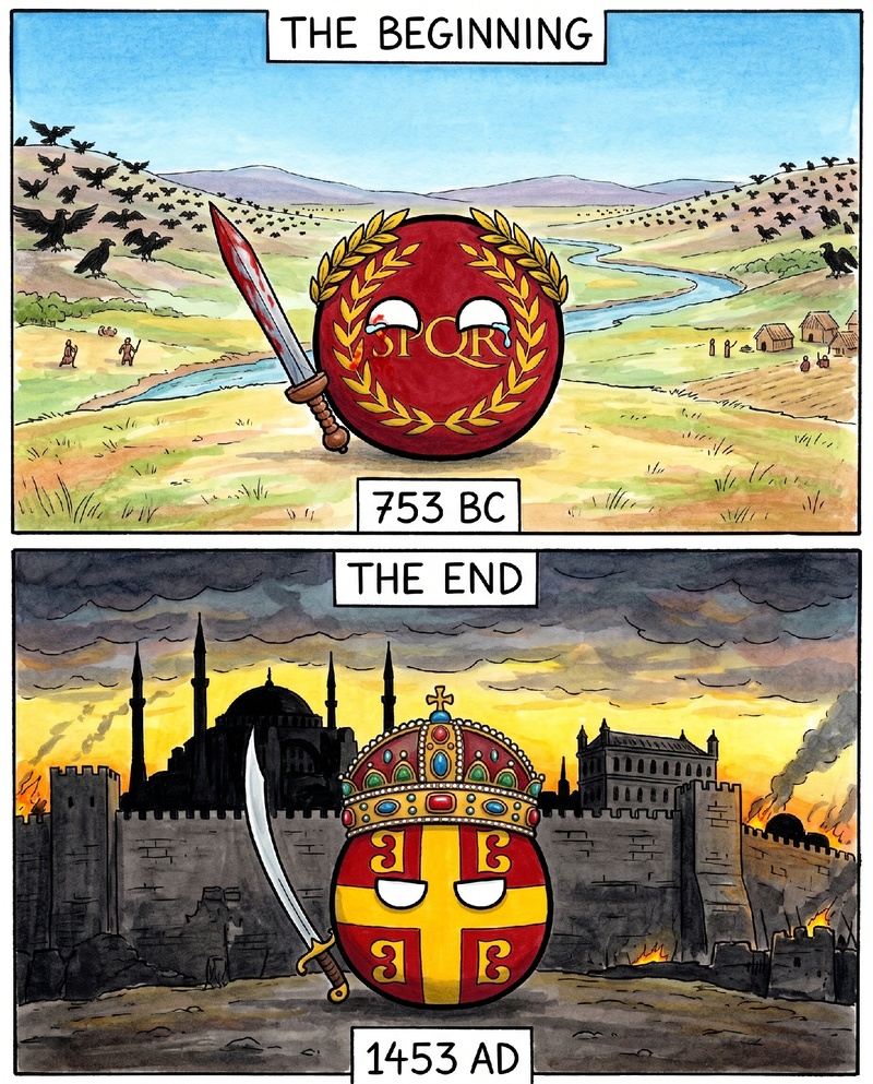 波兰球,罗马帝国,1453,君士坦丁堡,金角湾,君士坦丁十一世,狄奥西多城墙,历史,拜占庭帝国,东罗马帝国