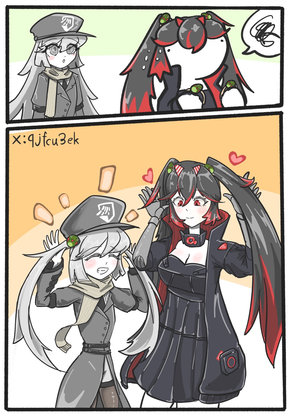 战双帕弥什,漫画,转载,露西亚,丽芙,里,罗塞塔,比安卡,薇拉,万事