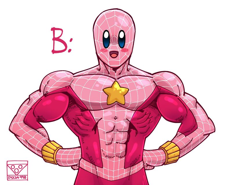 漫威,漫威漫画,蜘蛛侠,星之卡比,卡比,美图,壁纸,绘画,超级英雄,推特